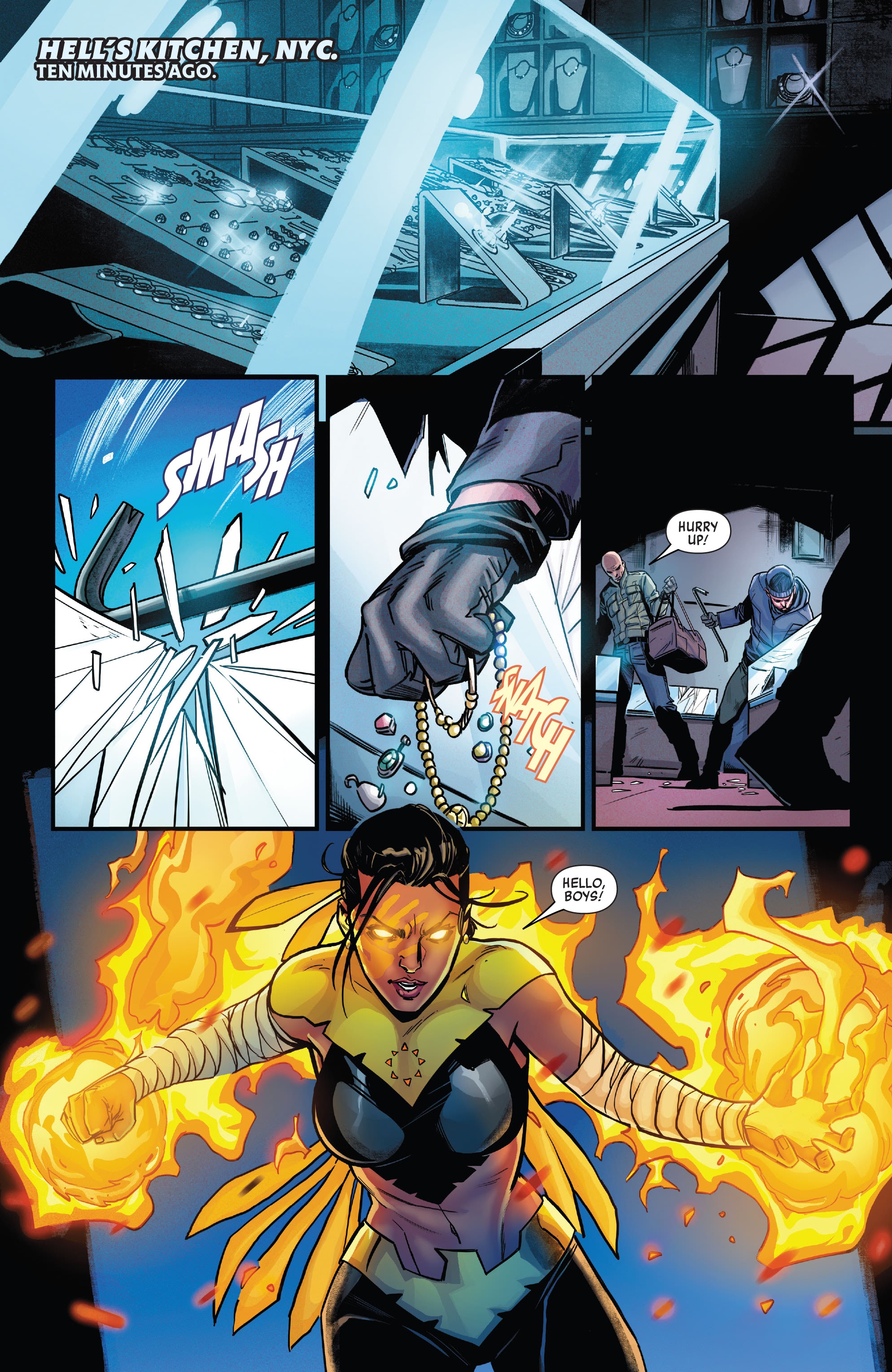 Read online Phoenix Song: Echo comic -  Issue #1 - 4