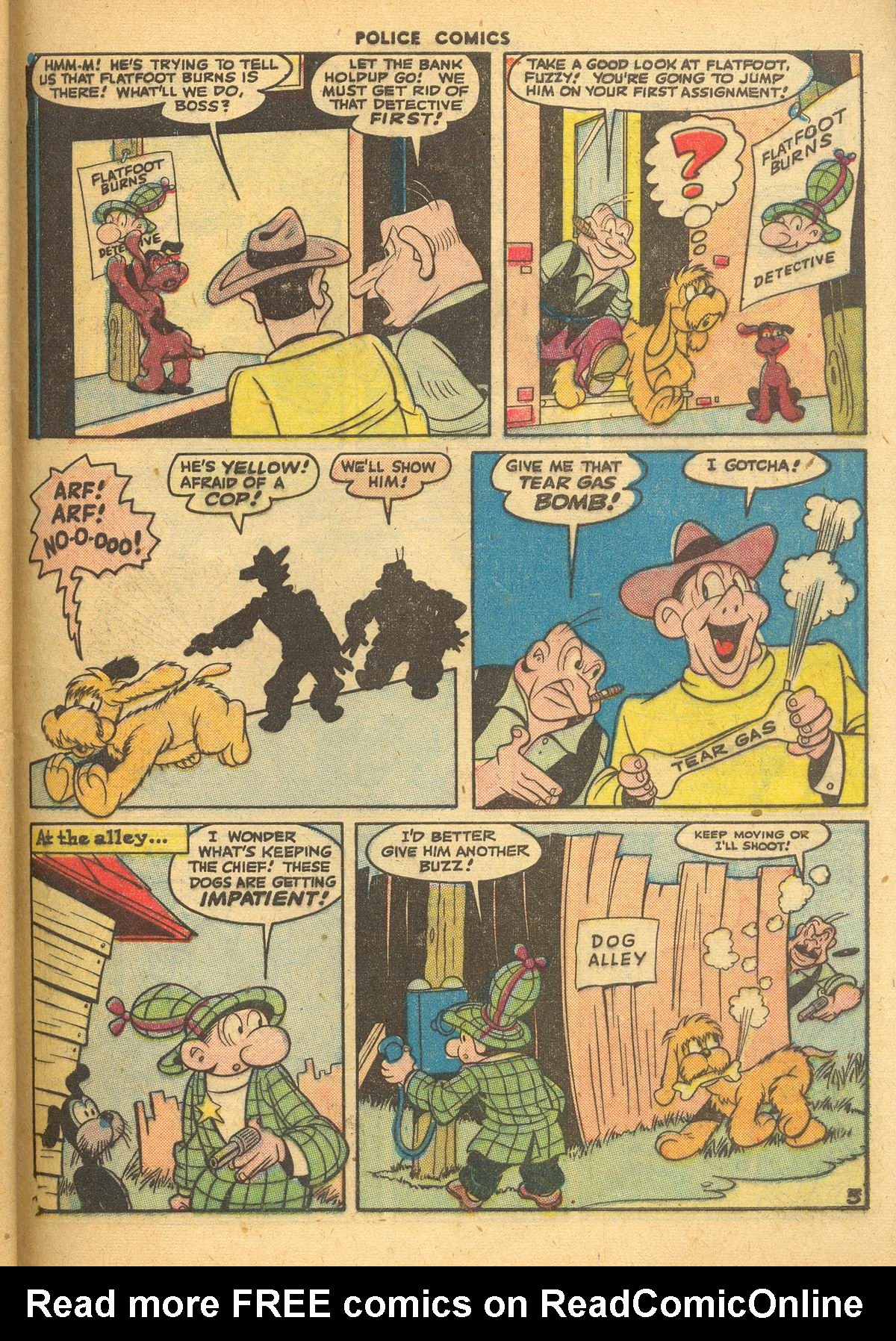 Read online Police Comics comic -  Issue #64 - 49