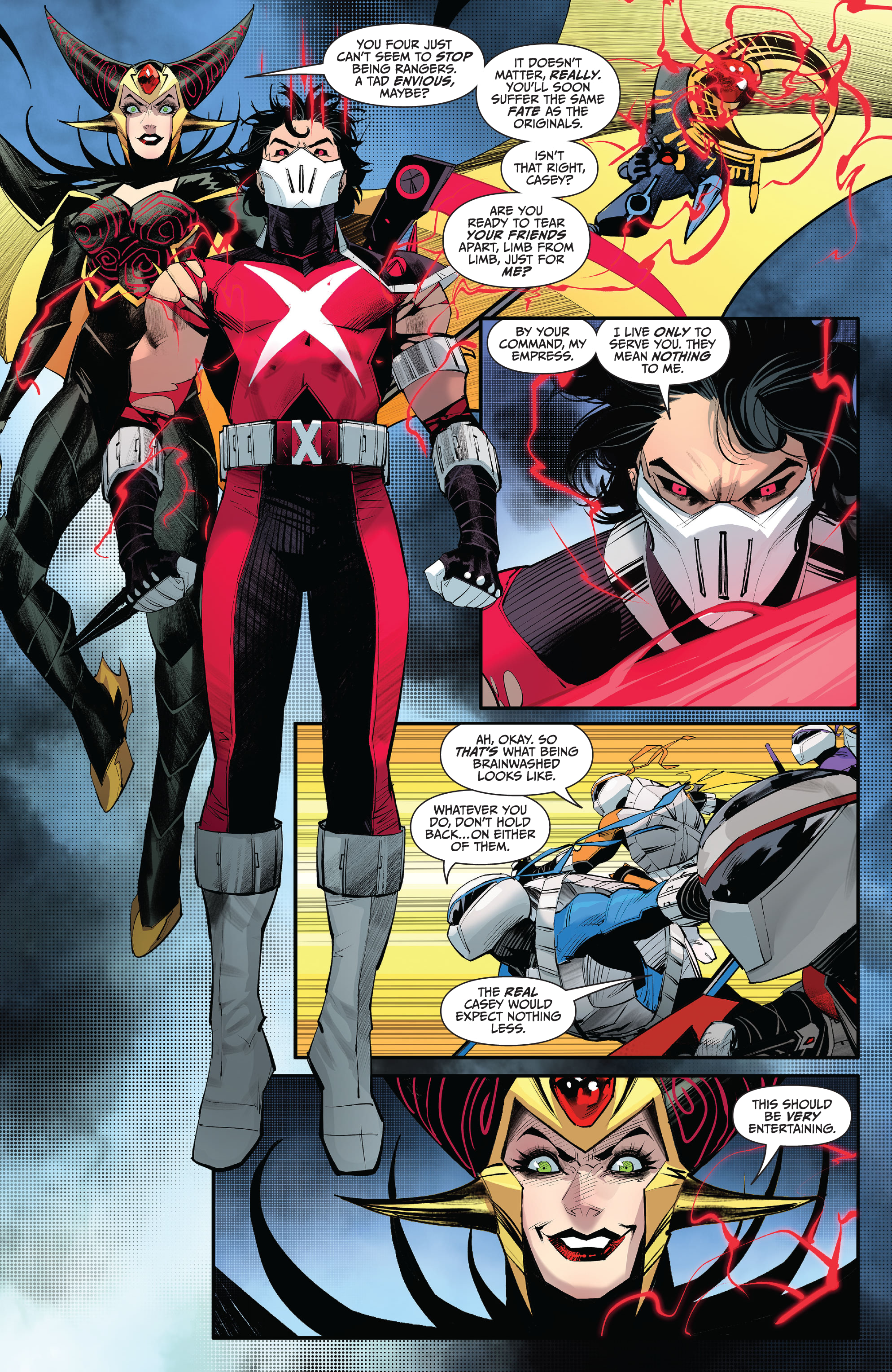 Read online Mighty Morphin Power Rangers/ Teenage Mutant Ninja Turtles II comic -  Issue #5 - 4