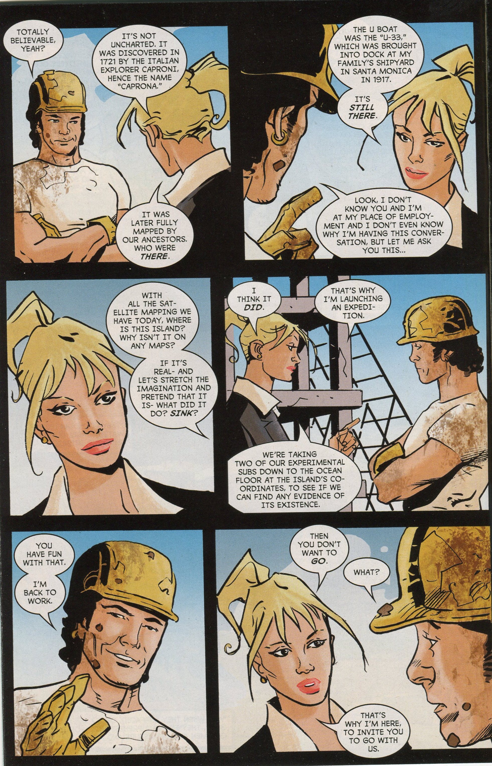 Read online Edgar Rice Burroughs The Land That Time Forgot comic -  Issue #1 - 12