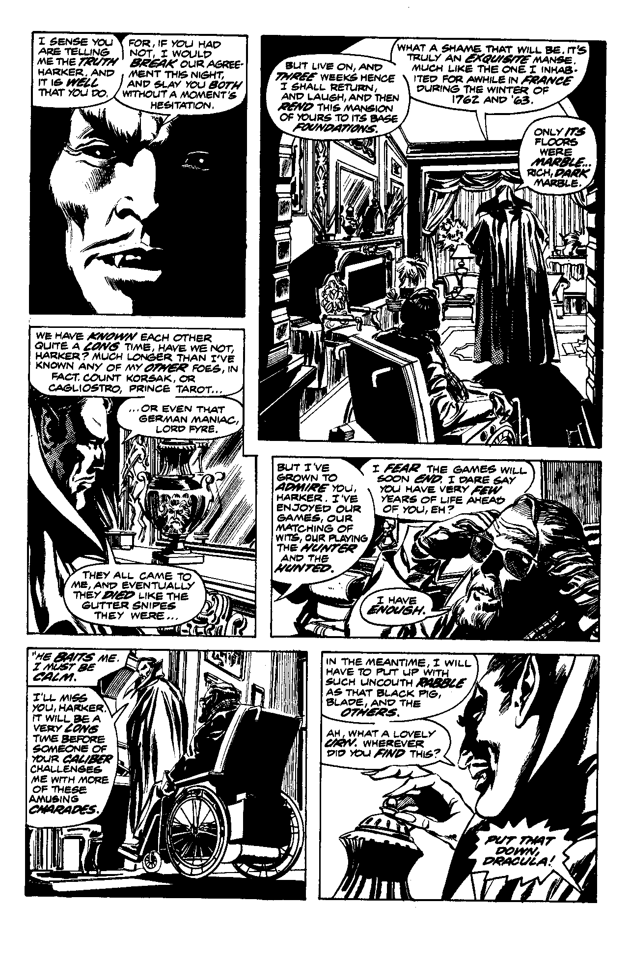 Read online Essential The Tomb of Dracula comic -  Issue # TPB 2 (Part 2) - 93