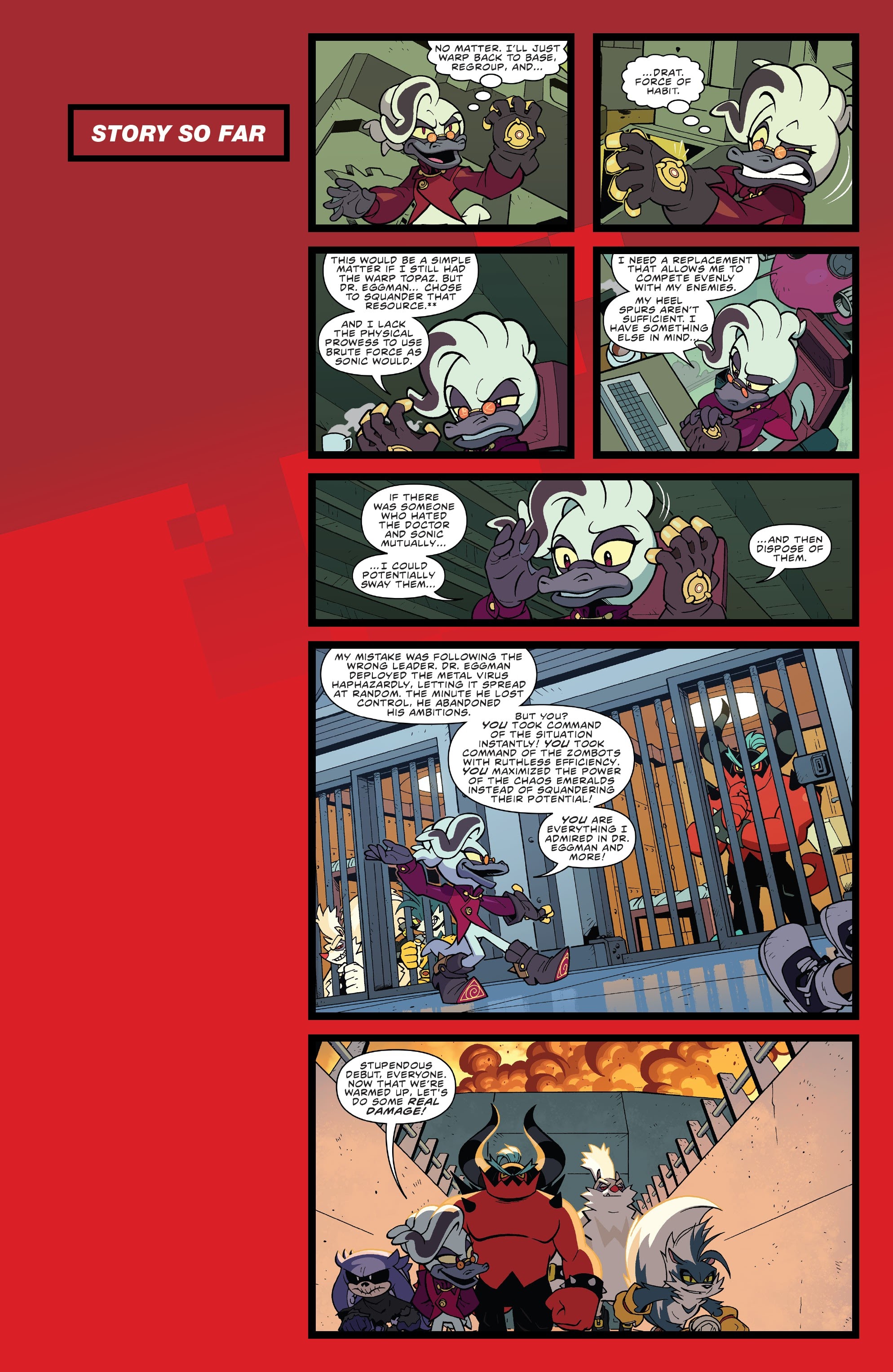 Read online Sonic the Hedgehog: Bad Guys comic -  Issue #2 - 3