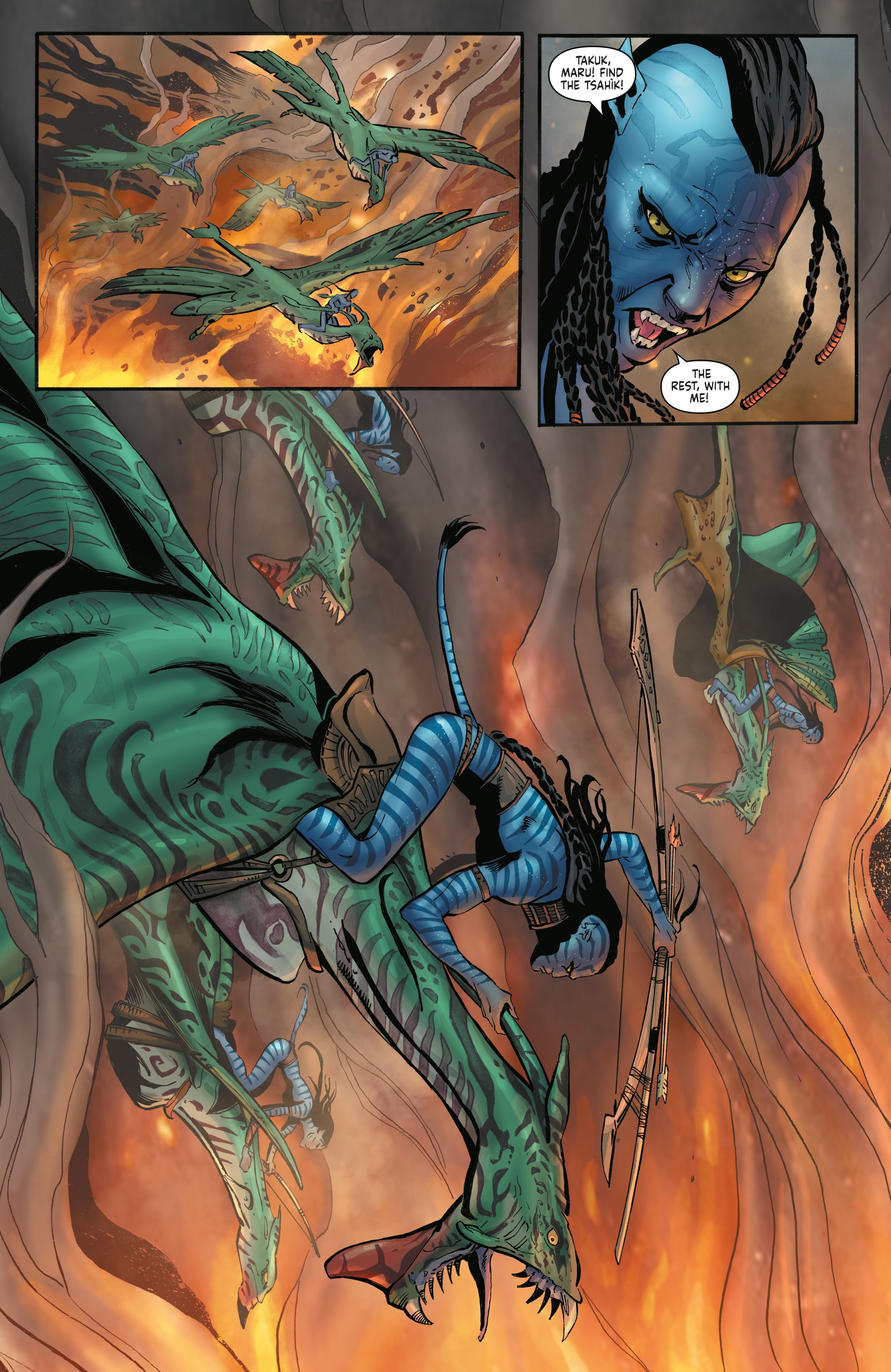 Read online Avatar: Tsu'tey's Path comic -  Issue #5 - 12