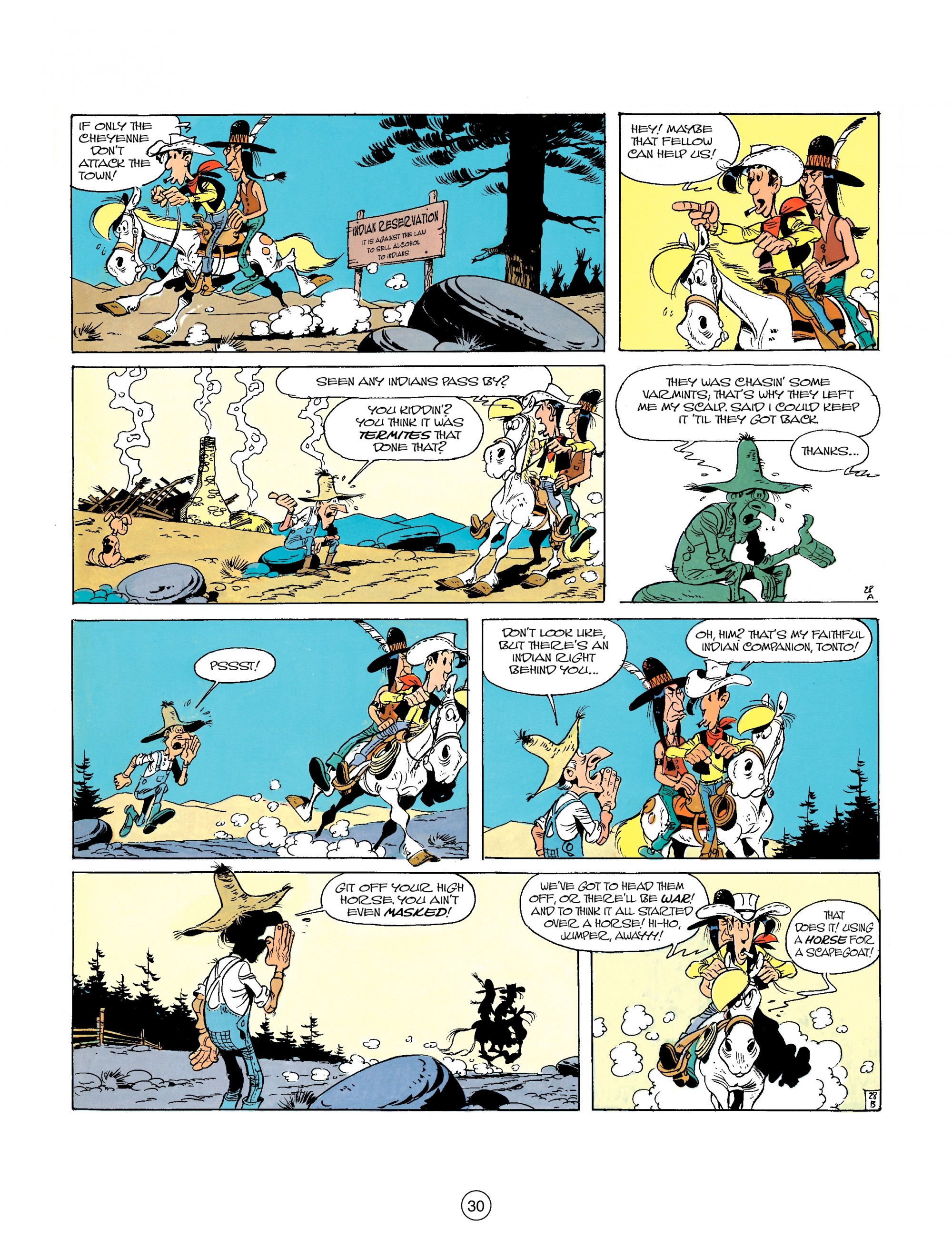 Read online A Lucky Luke Adventure comic -  Issue #26 - 30