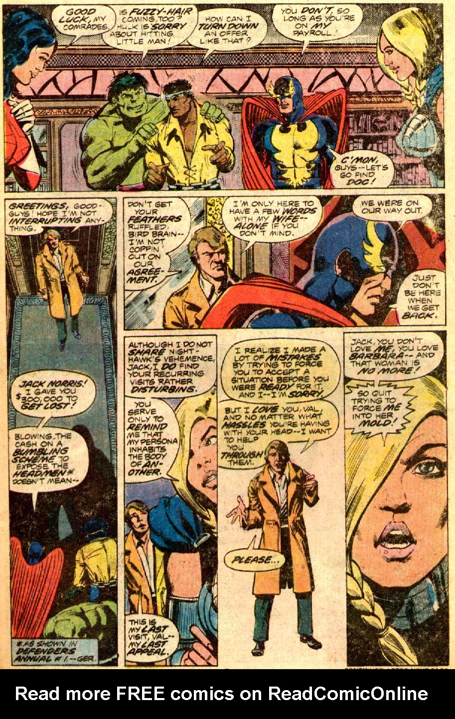 The Defenders (1972) Issue #44 #45 - English 6