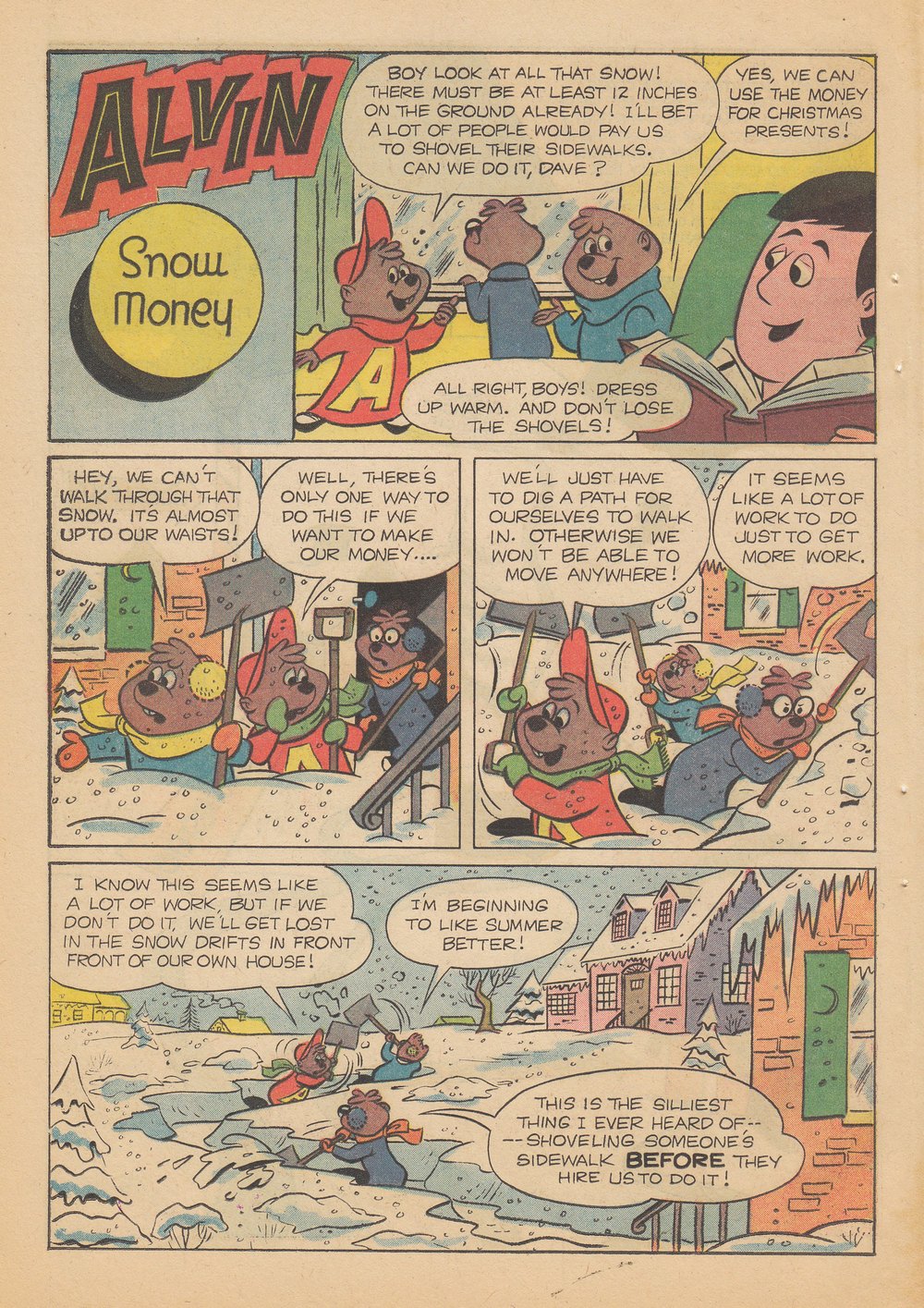 Read online Alvin and His Pals in Merry Christmas with Clyde Crashcup and Leonardo comic -  Issue # Full - 38