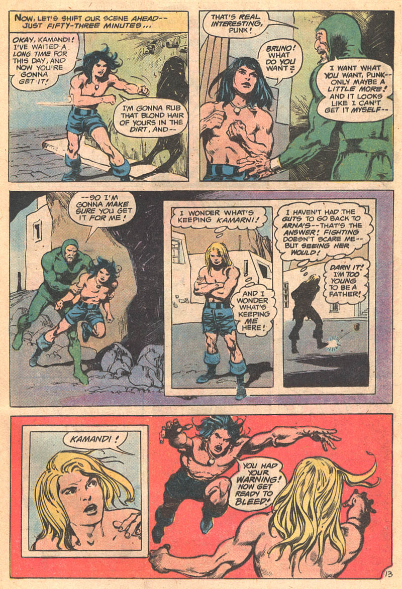 Read online Kamandi, The Last Boy On Earth comic -  Issue #51 - 14