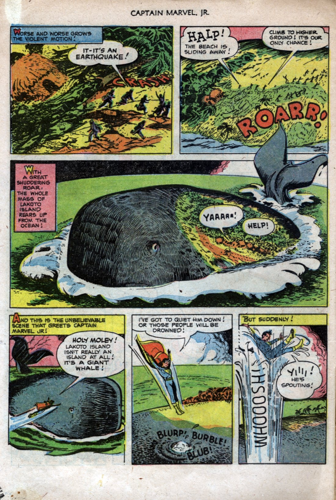 Read online Captain Marvel, Jr. comic -  Issue #107 - 8