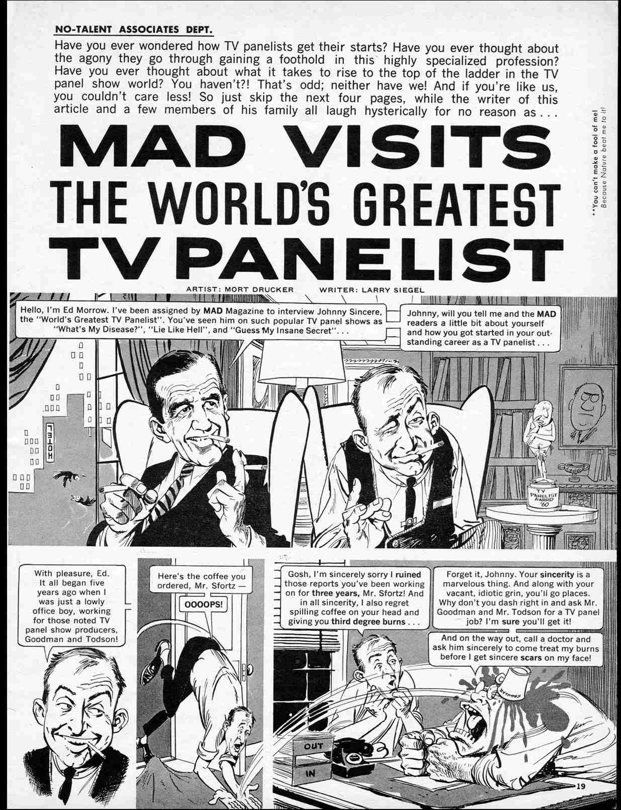 Read online MAD comic -  Issue #62 - 21