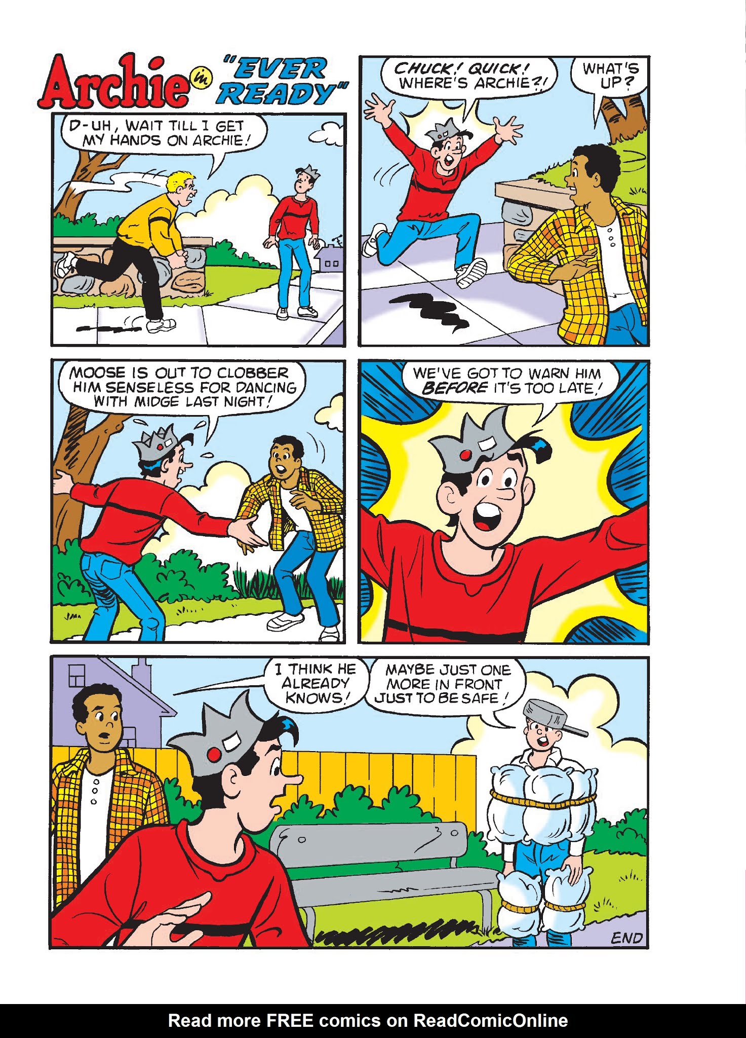 Read online Archie's Funhouse Double Digest comic -  Issue #26 - 156