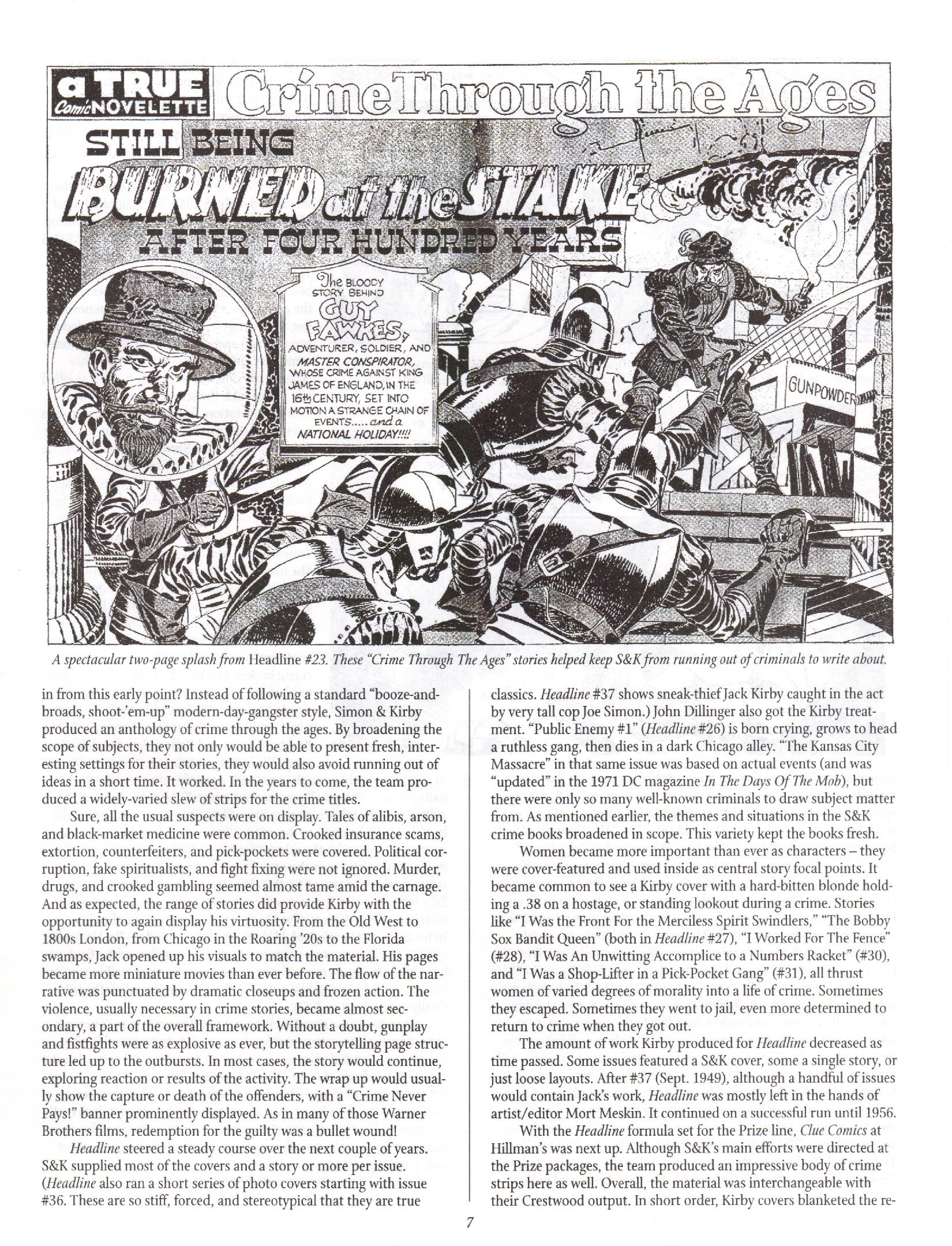 Read online The Jack Kirby Collector comic -  Issue #16 - 7