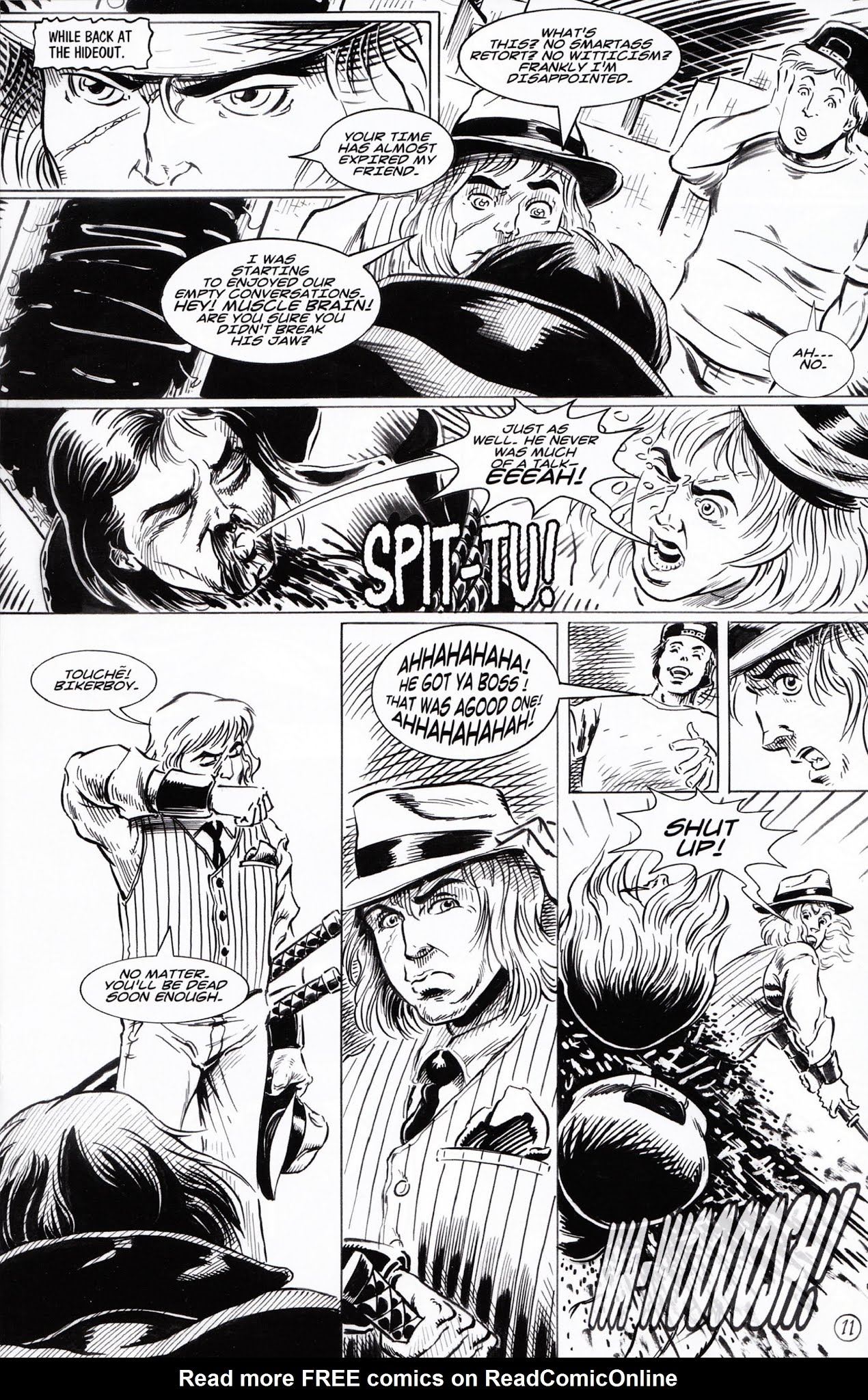 Read online Cavewoman: Gangster comic -  Issue #3 - 13