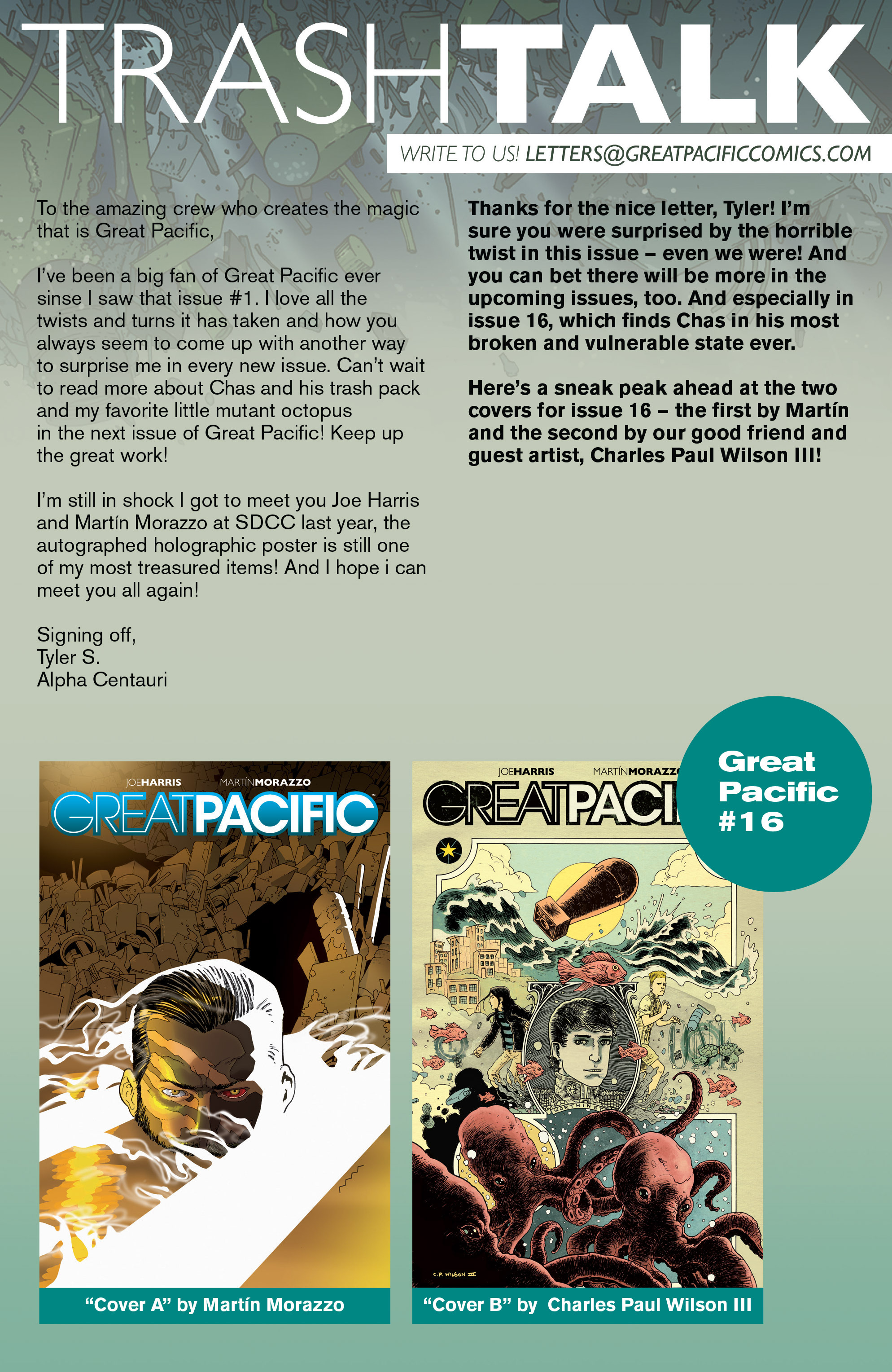 Read online Great Pacific comic -  Issue #15 - 24