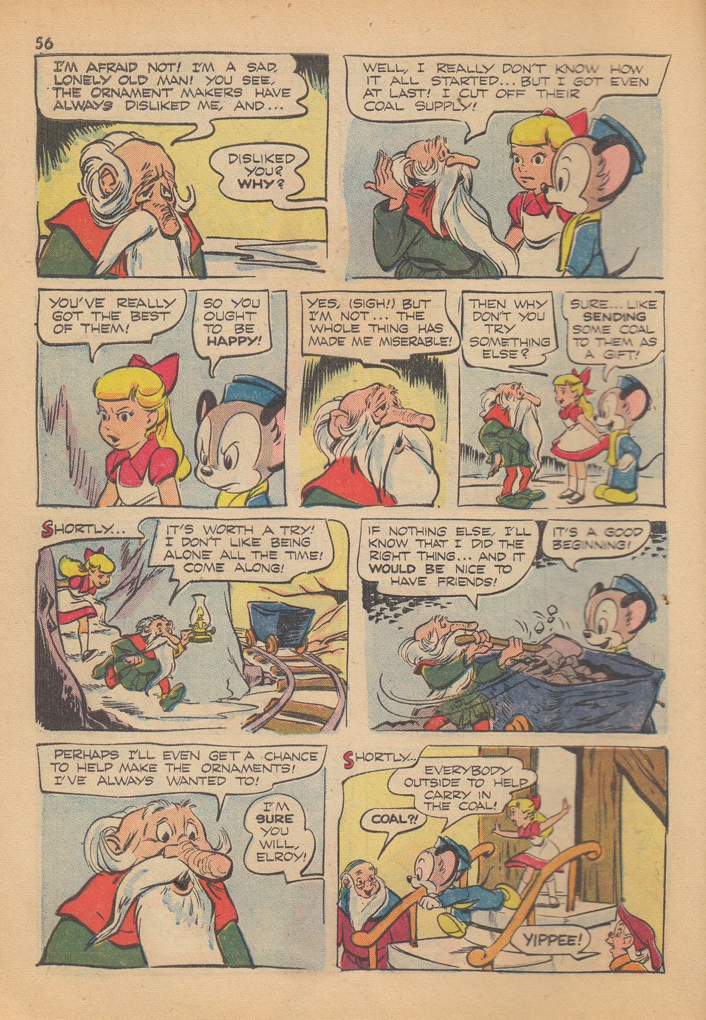 Read online Bugs Bunny's Christmas Funnies comic -  Issue # TPB 4 - 58