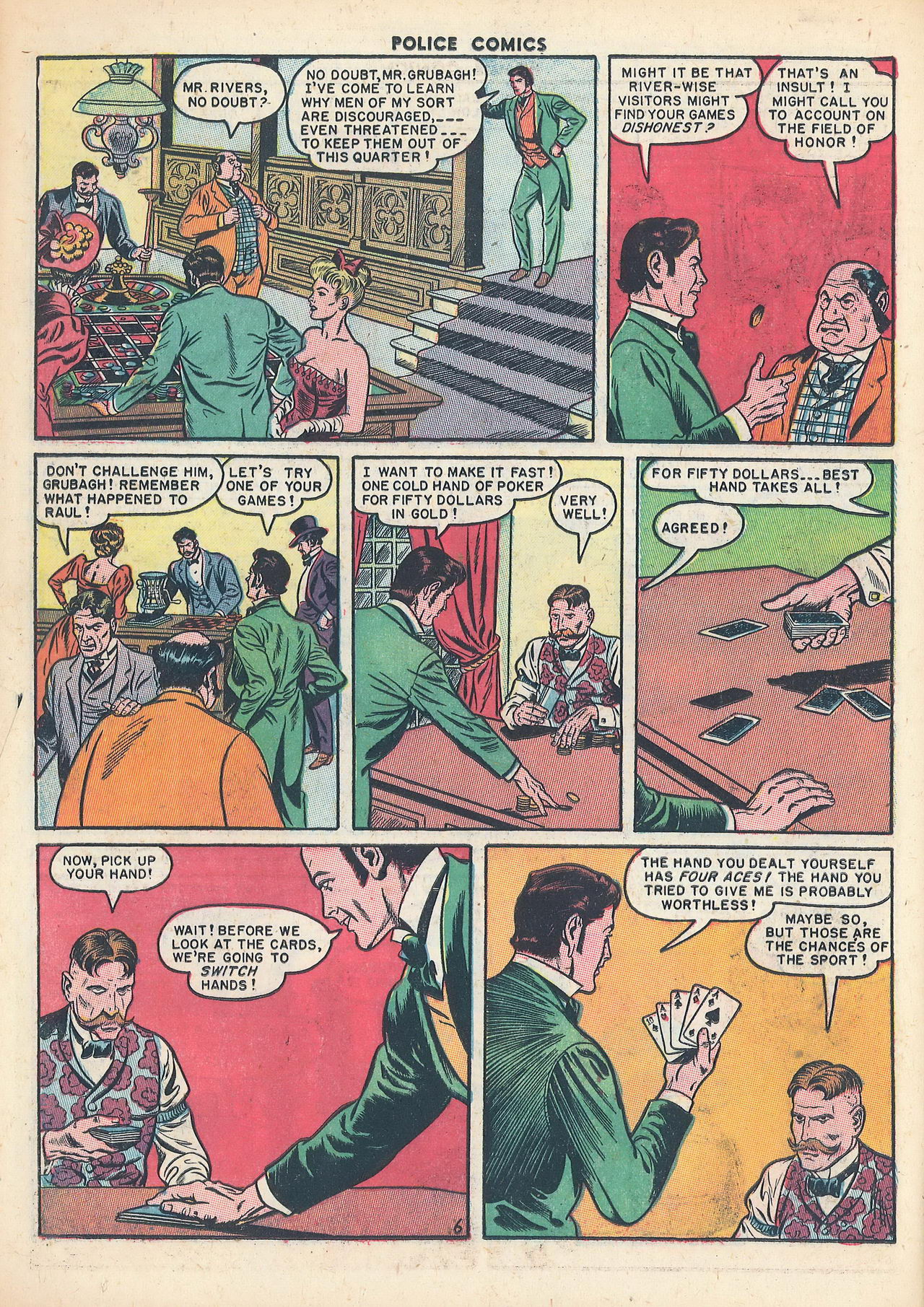 Read online Police Comics comic -  Issue #102 - 38