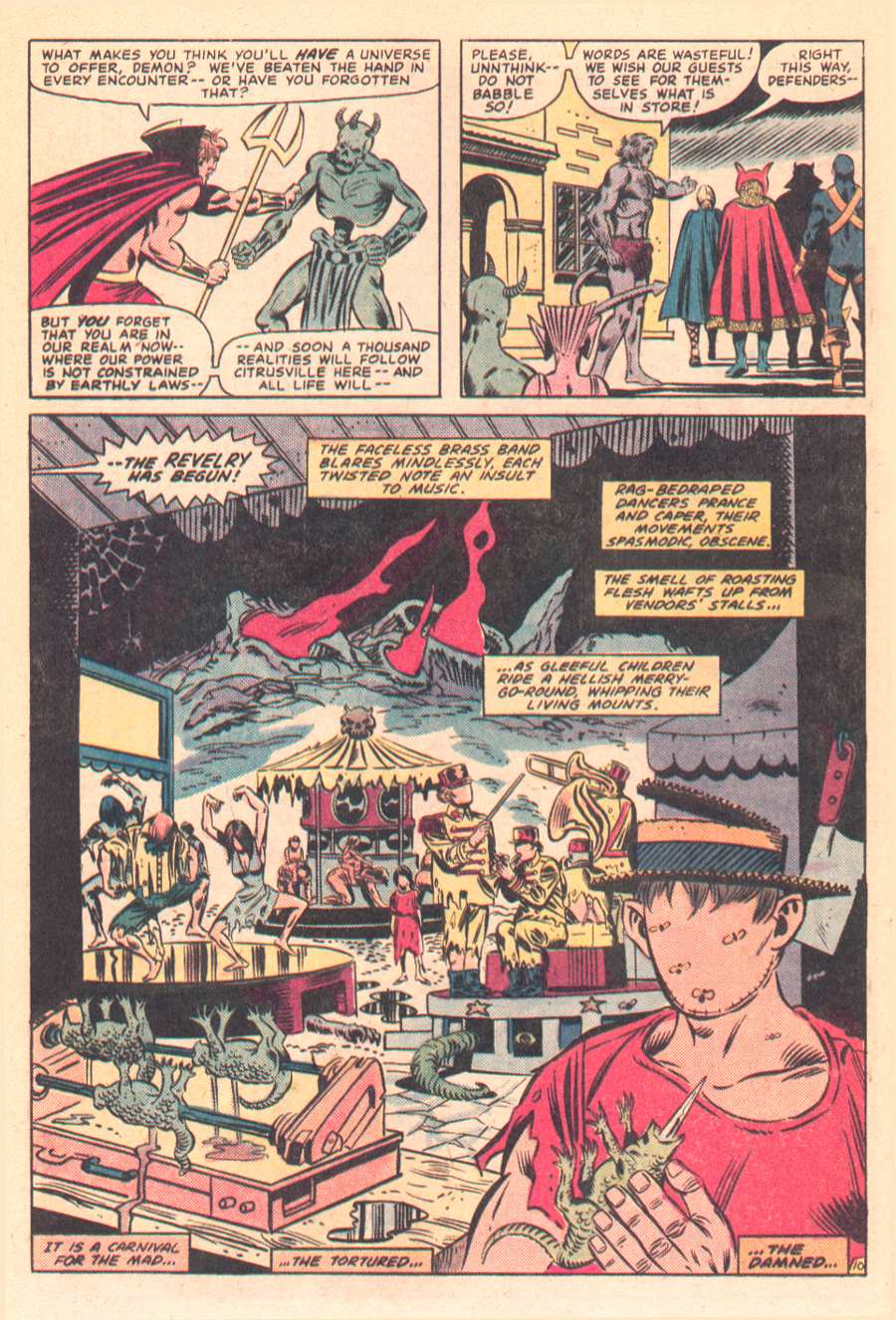 Read online The Defenders (1972) comic -  Issue #99 - 11