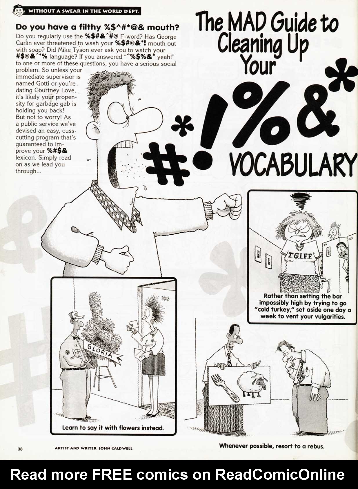 Read online MAD comic -  Issue #383 - 41