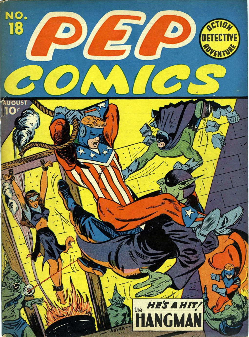 Read online Pep Comics comic -  Issue #18 - 1