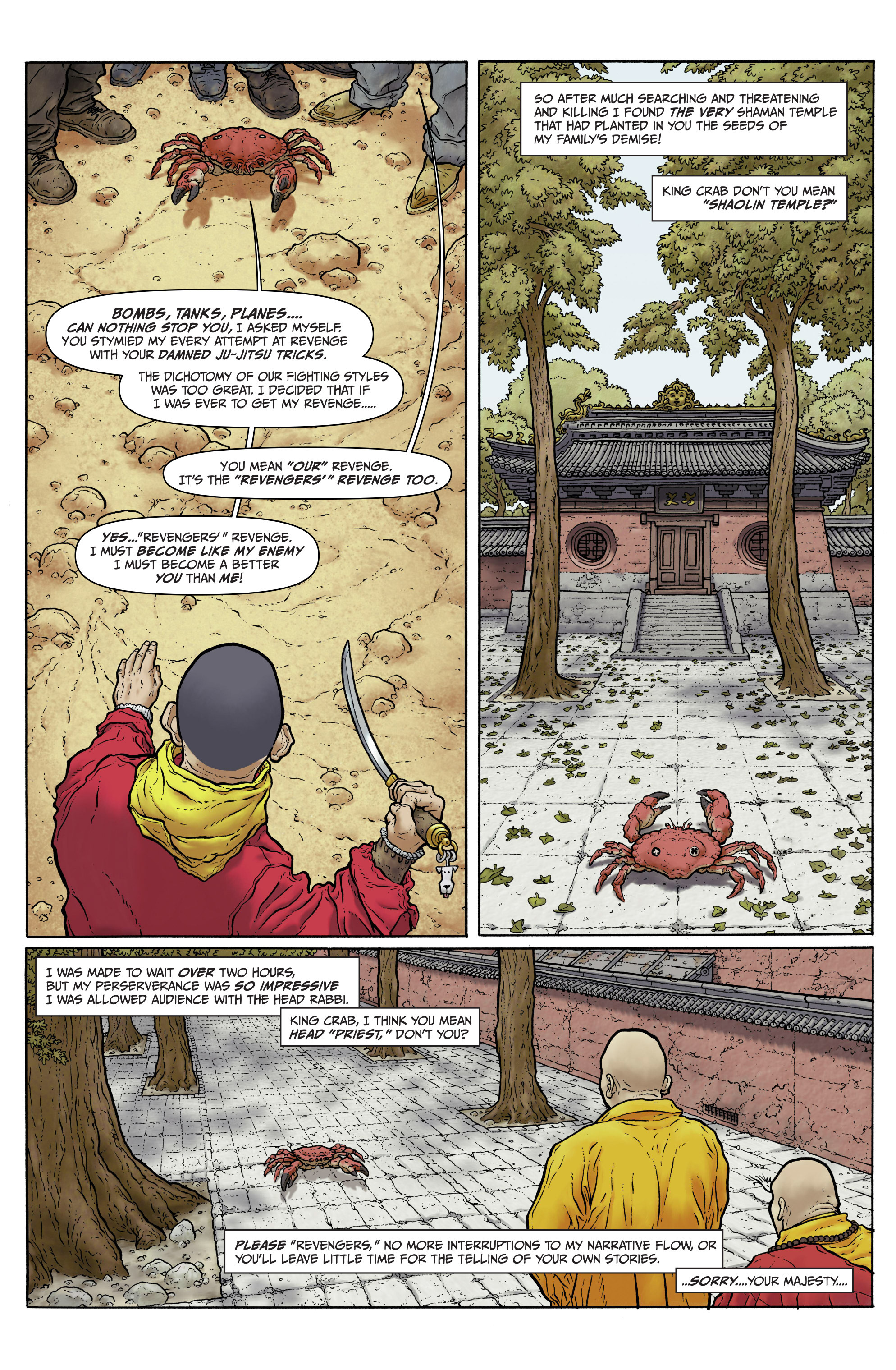 Read online Shaolin Cowboy comic -  Issue #2 - 9