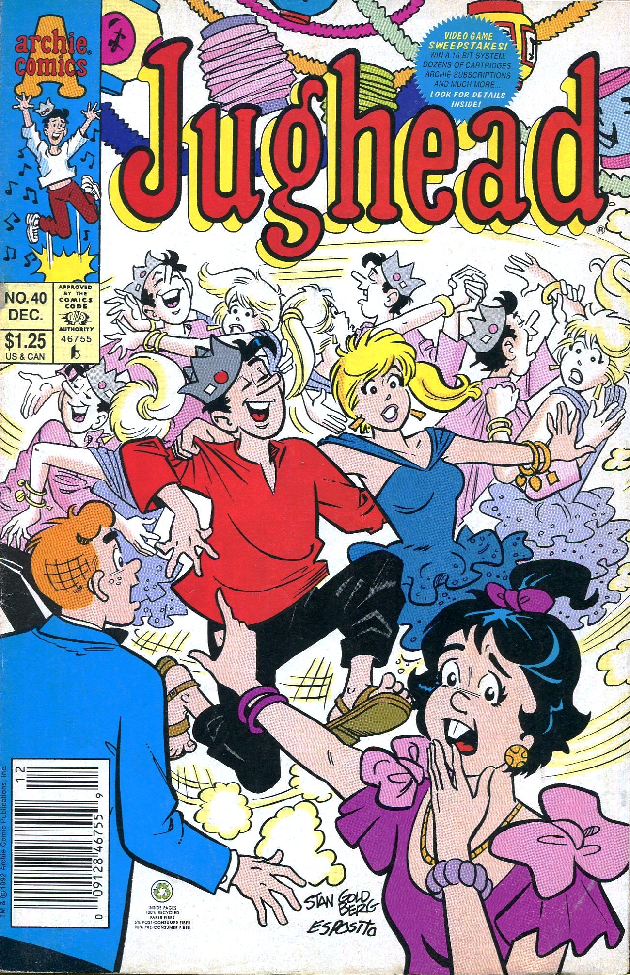 Read online Jughead (1987) comic -  Issue #40 - 1
