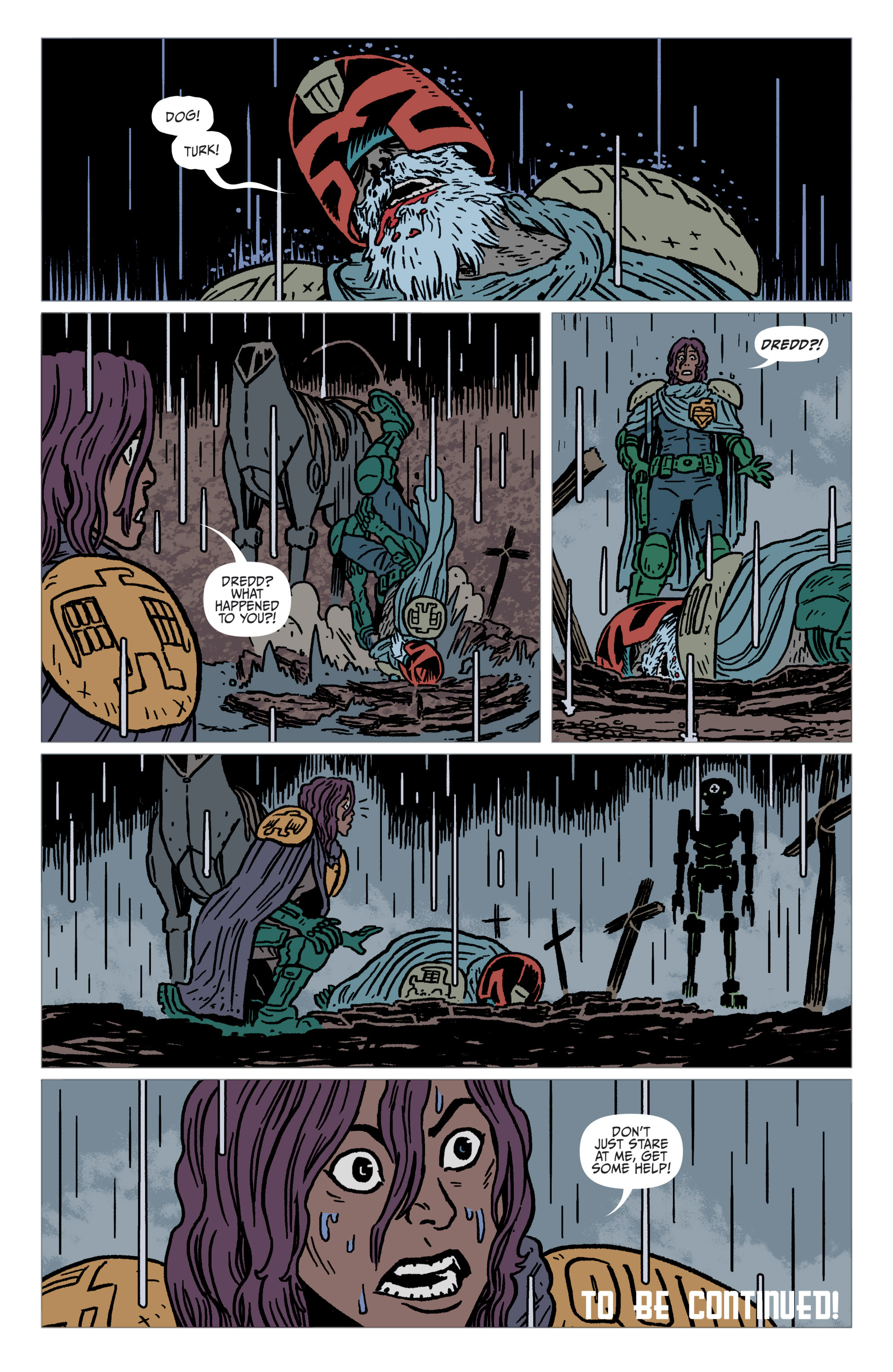 Read online Judge Dredd: The Blessed Earth comic -  Issue #1 - 24