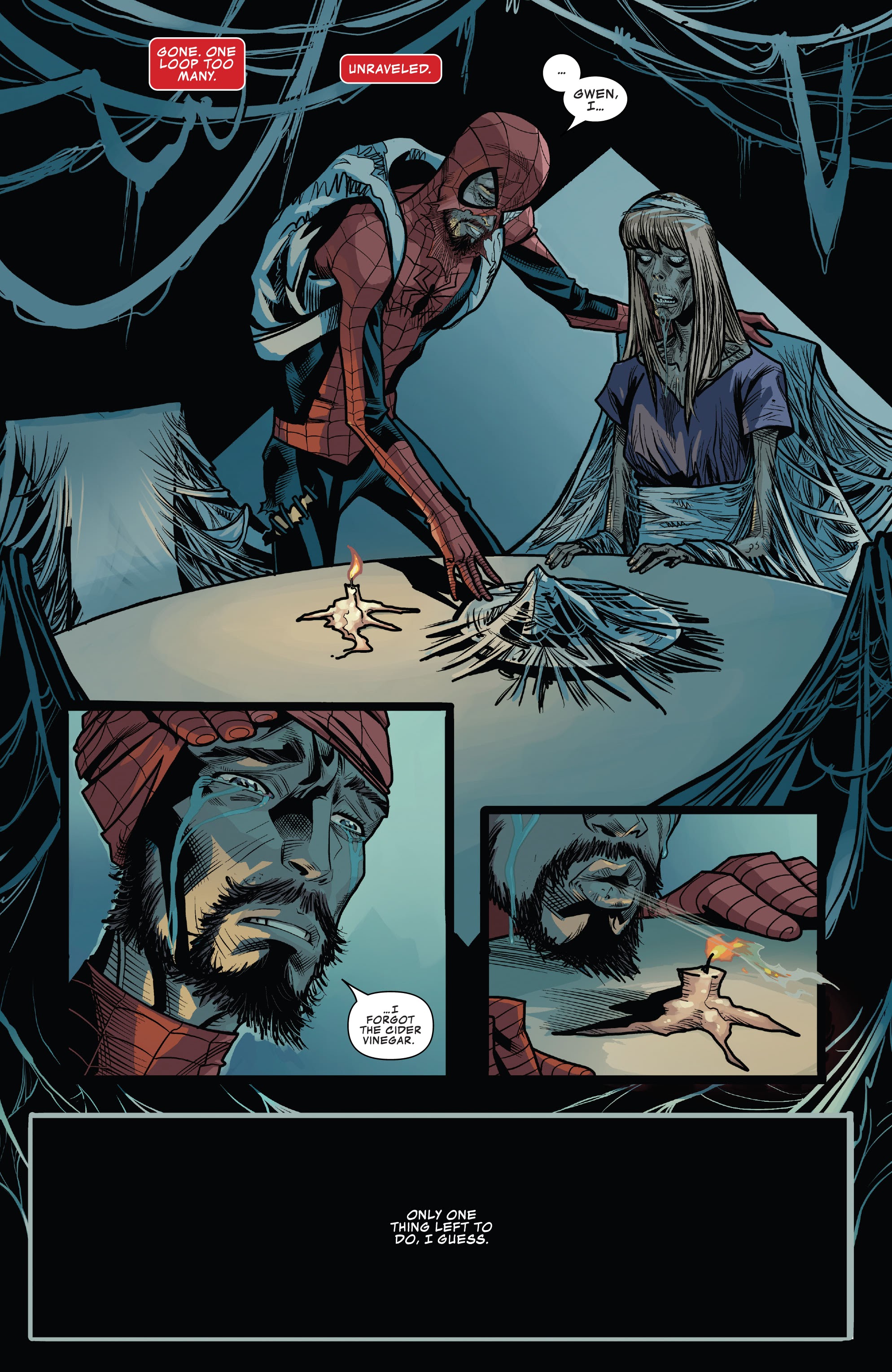 Read online The Darkhold comic -  Issue # Spider-Man - 19