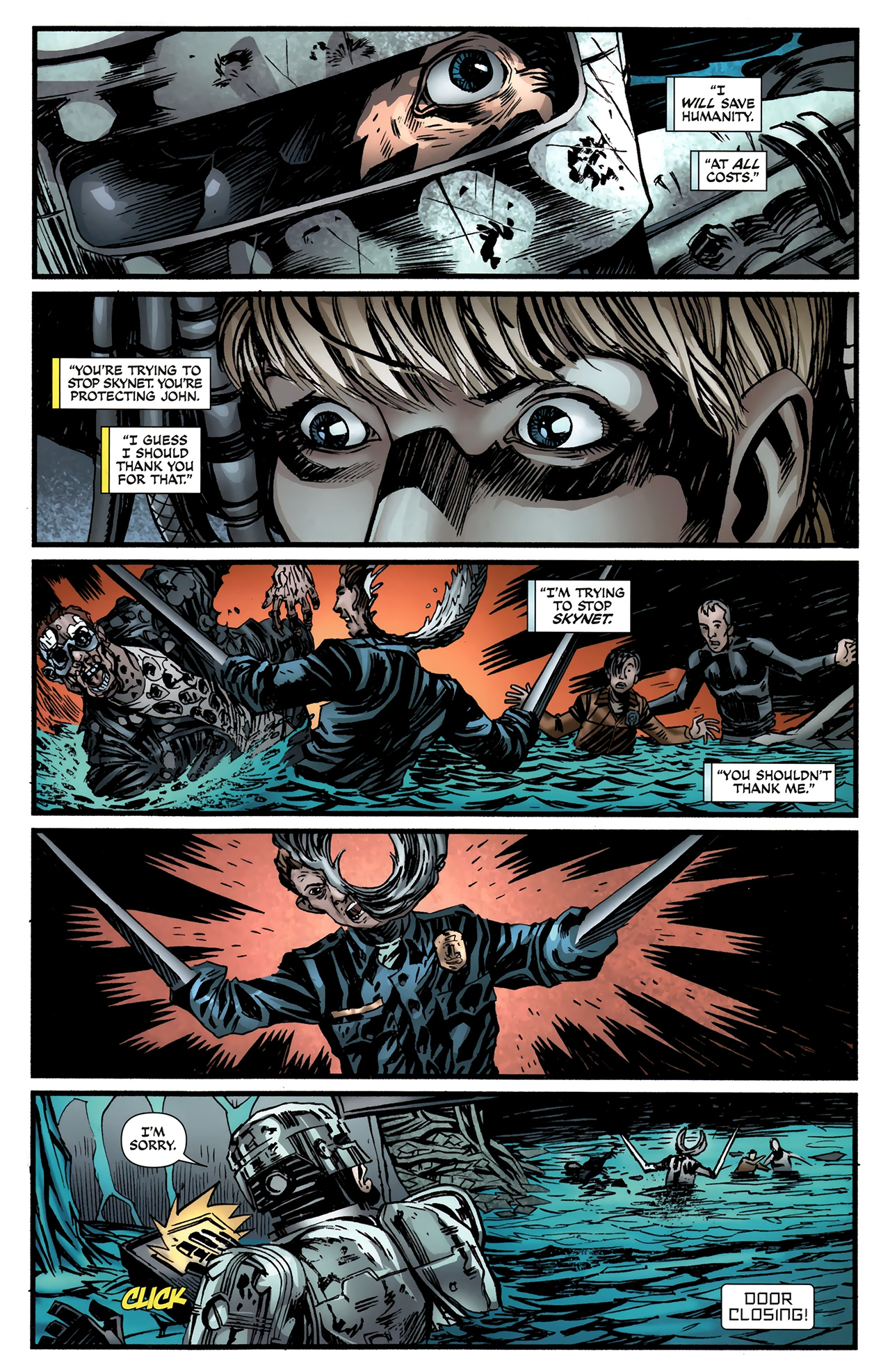 Read online Terminator/Robocop: Kill Human comic -  Issue #4 - 21