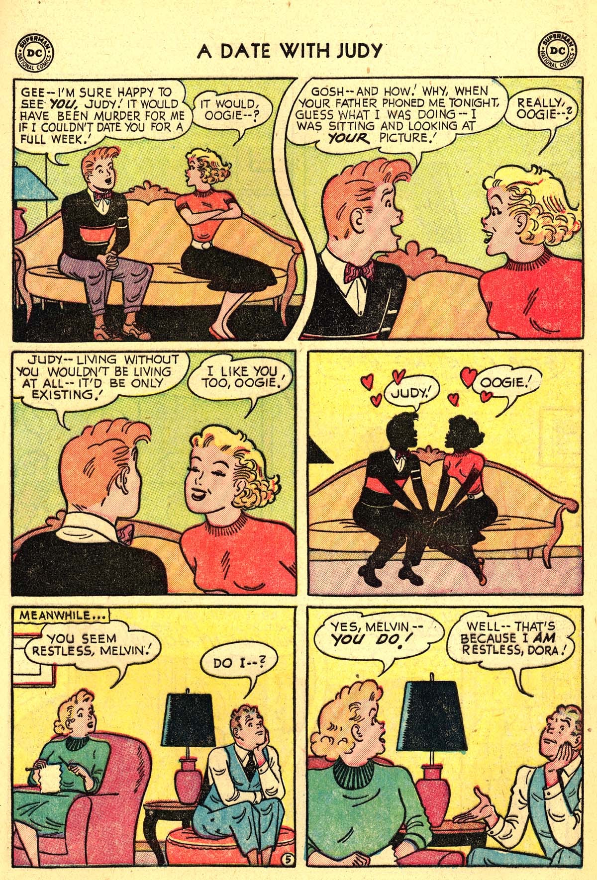 Read online A Date with Judy comic -  Issue #34 - 7