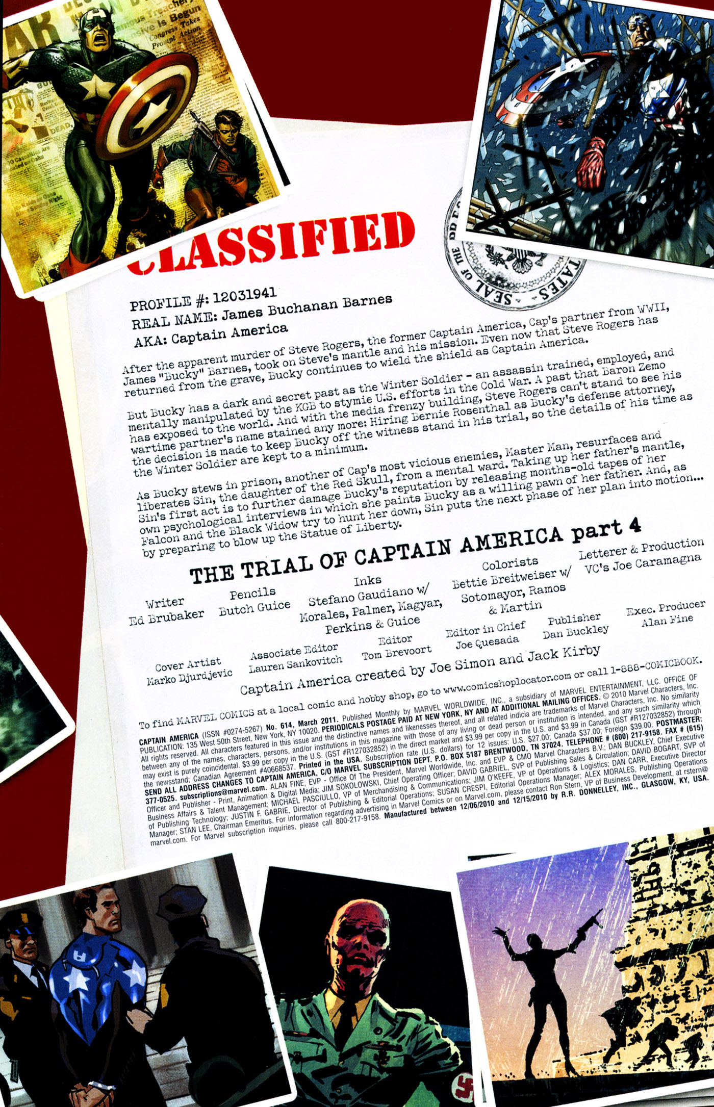 Read online Captain America (1968) comic -  Issue #614 - 2