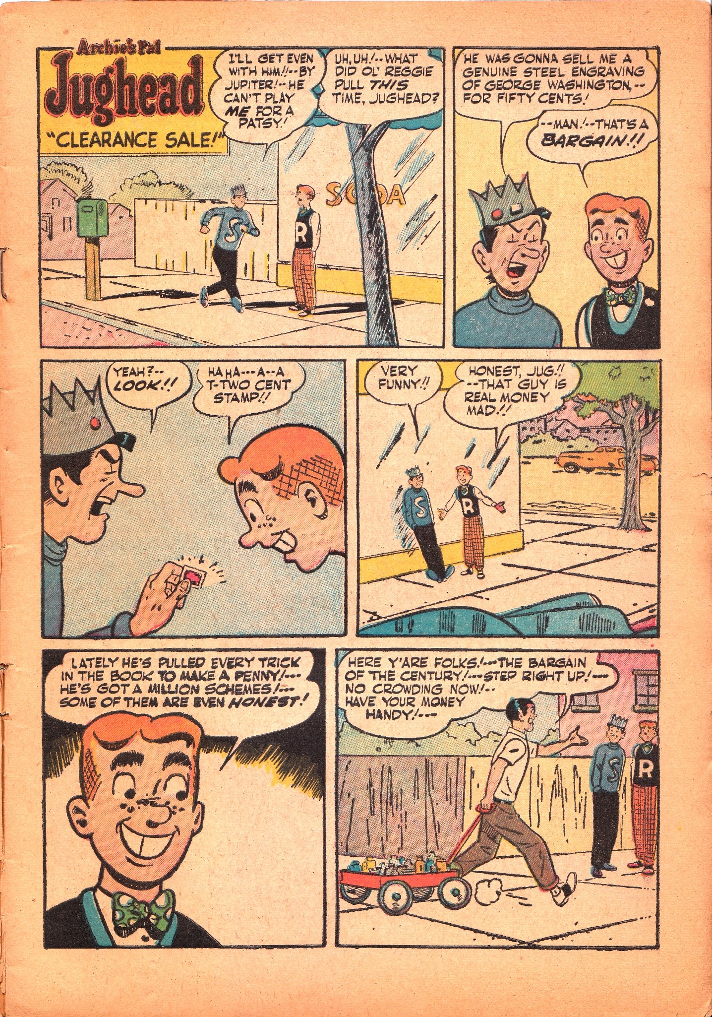 Read online Archie's Pal Jughead comic -  Issue #25 - 9