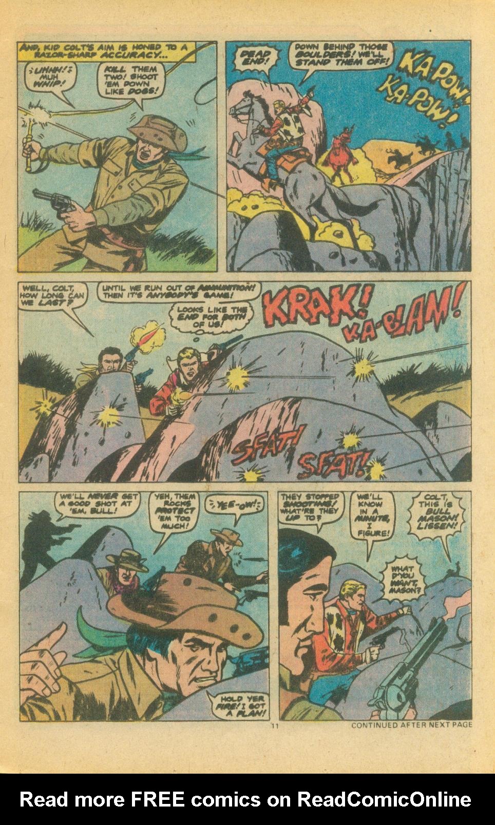 Read online Kid Colt Outlaw comic -  Issue #224 - 13