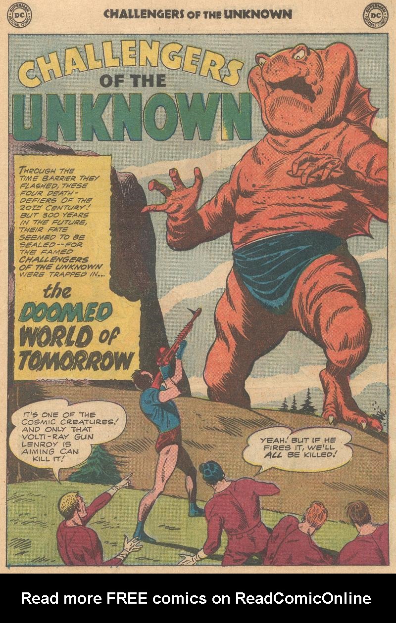 Read online Challengers of the Unknown (1958) comic -  Issue #18 - 19