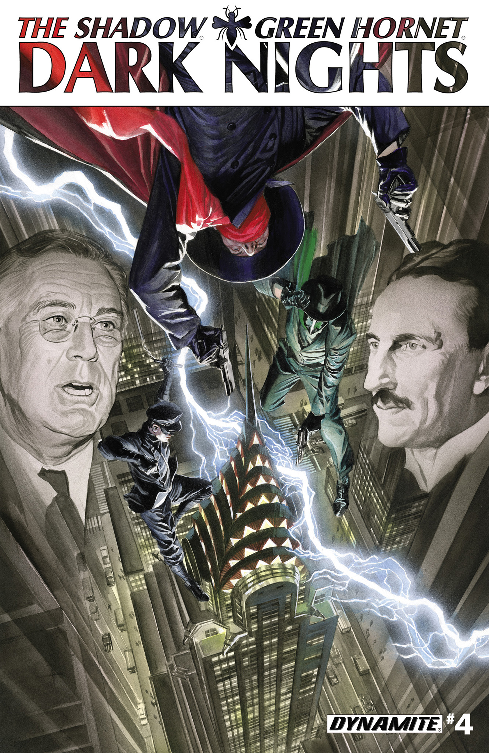 Read online The Shadow/Green Hornet: Dark Nights comic -  Issue #4 - 1