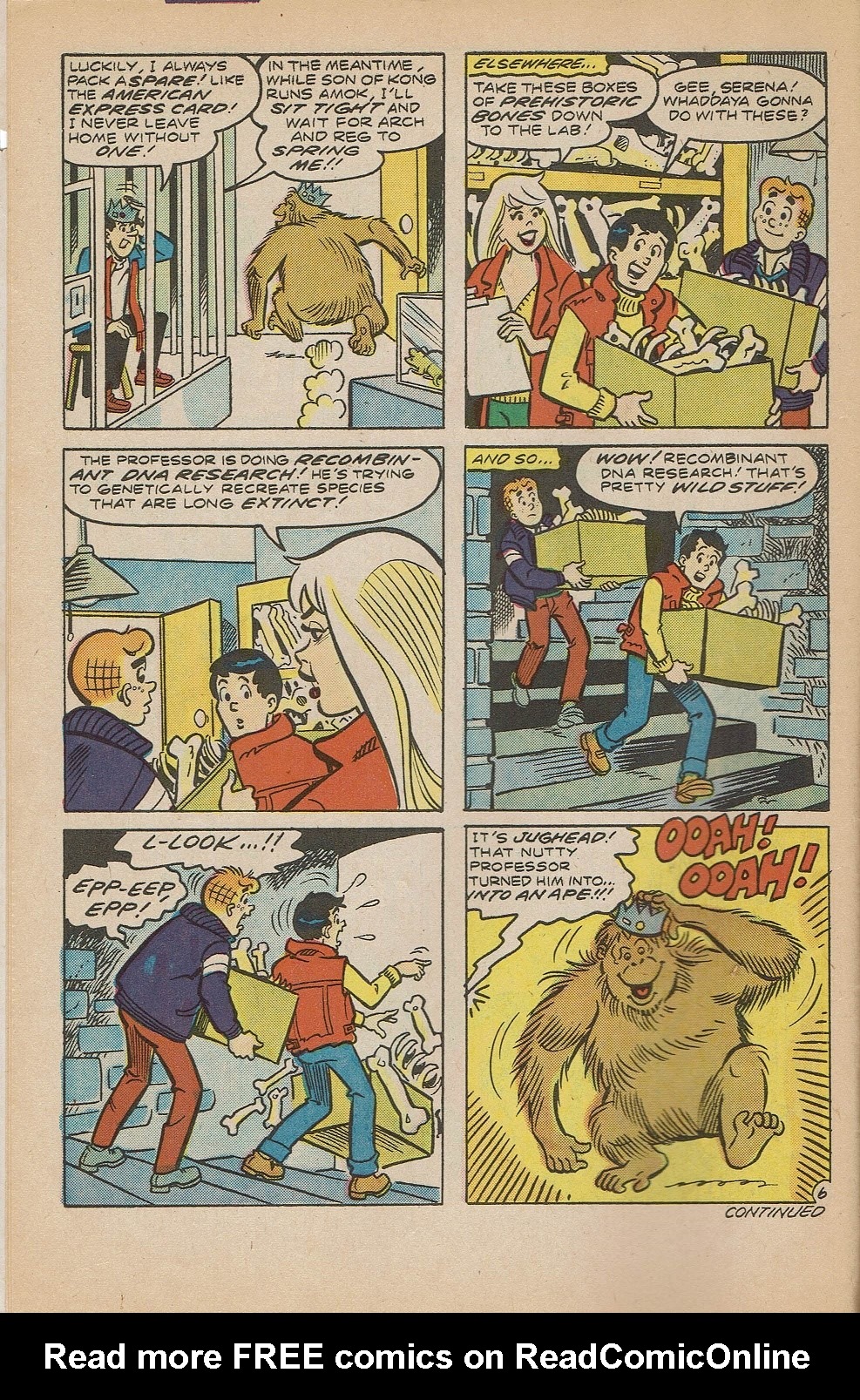 Read online Life With Archie (1958) comic -  Issue #253 - 8