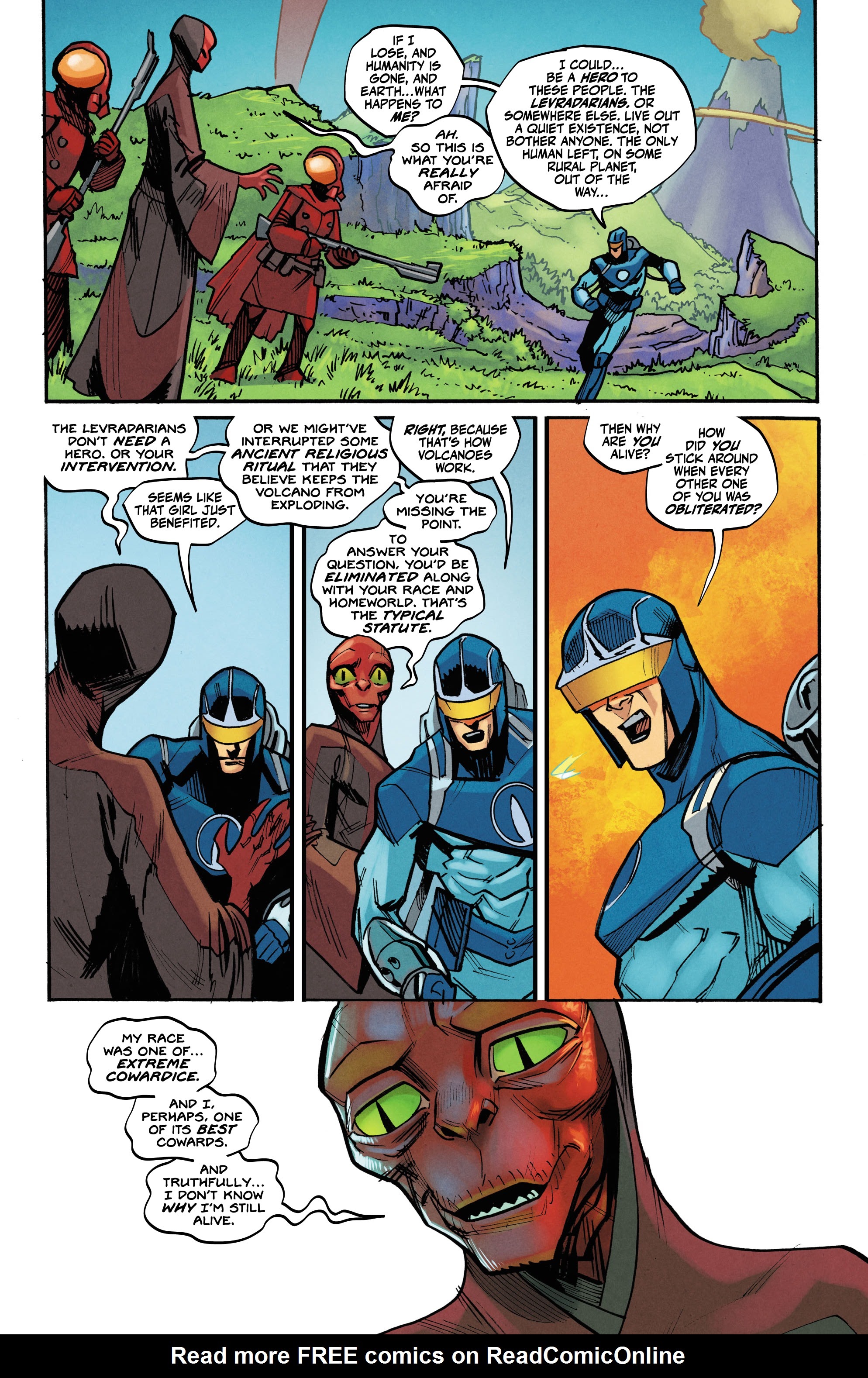 Read online The Blue Flame comic -  Issue #3 - 21