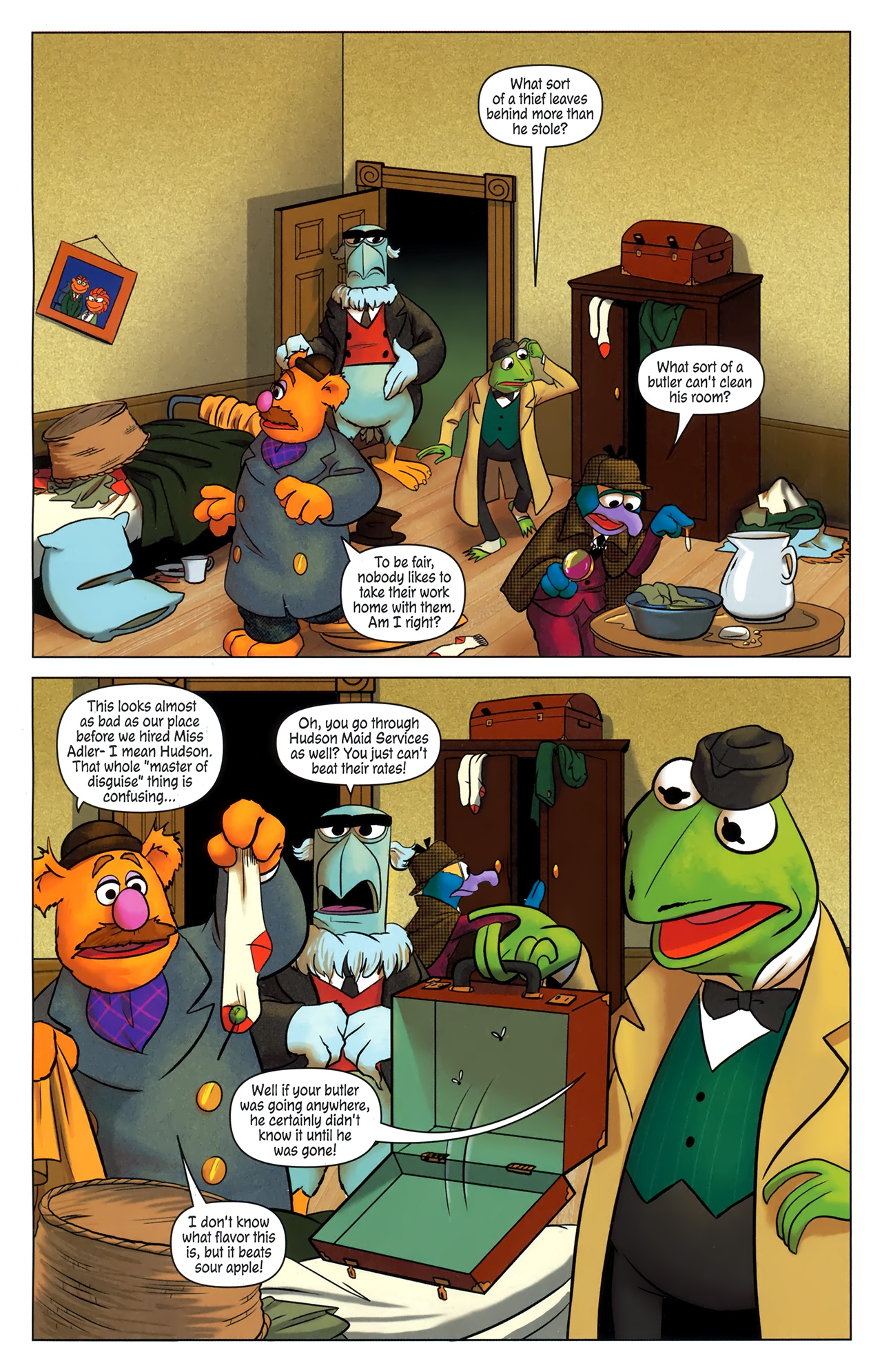 Read online Muppet Sherlock Holmes comic -  Issue #4 - 12