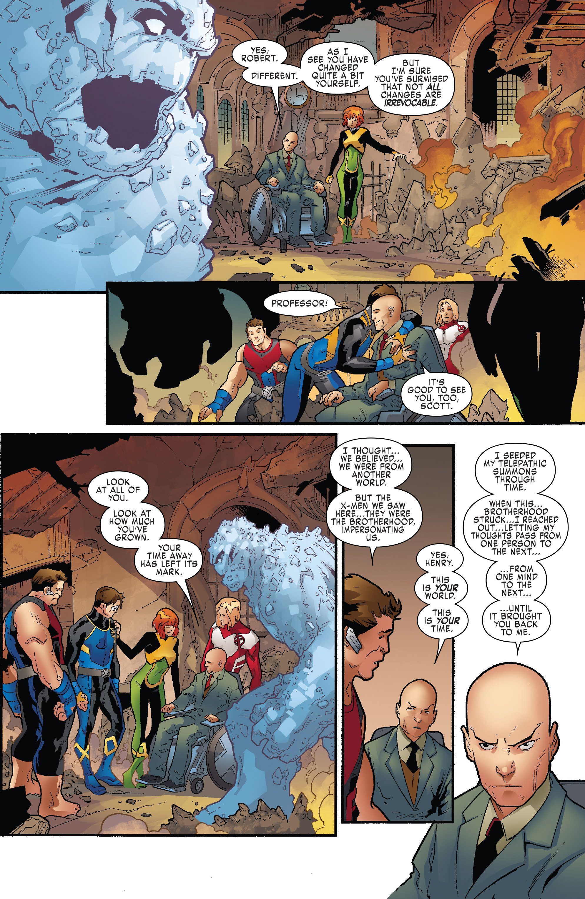 Read online X-Men: Blue comic -  Issue #20 - 14