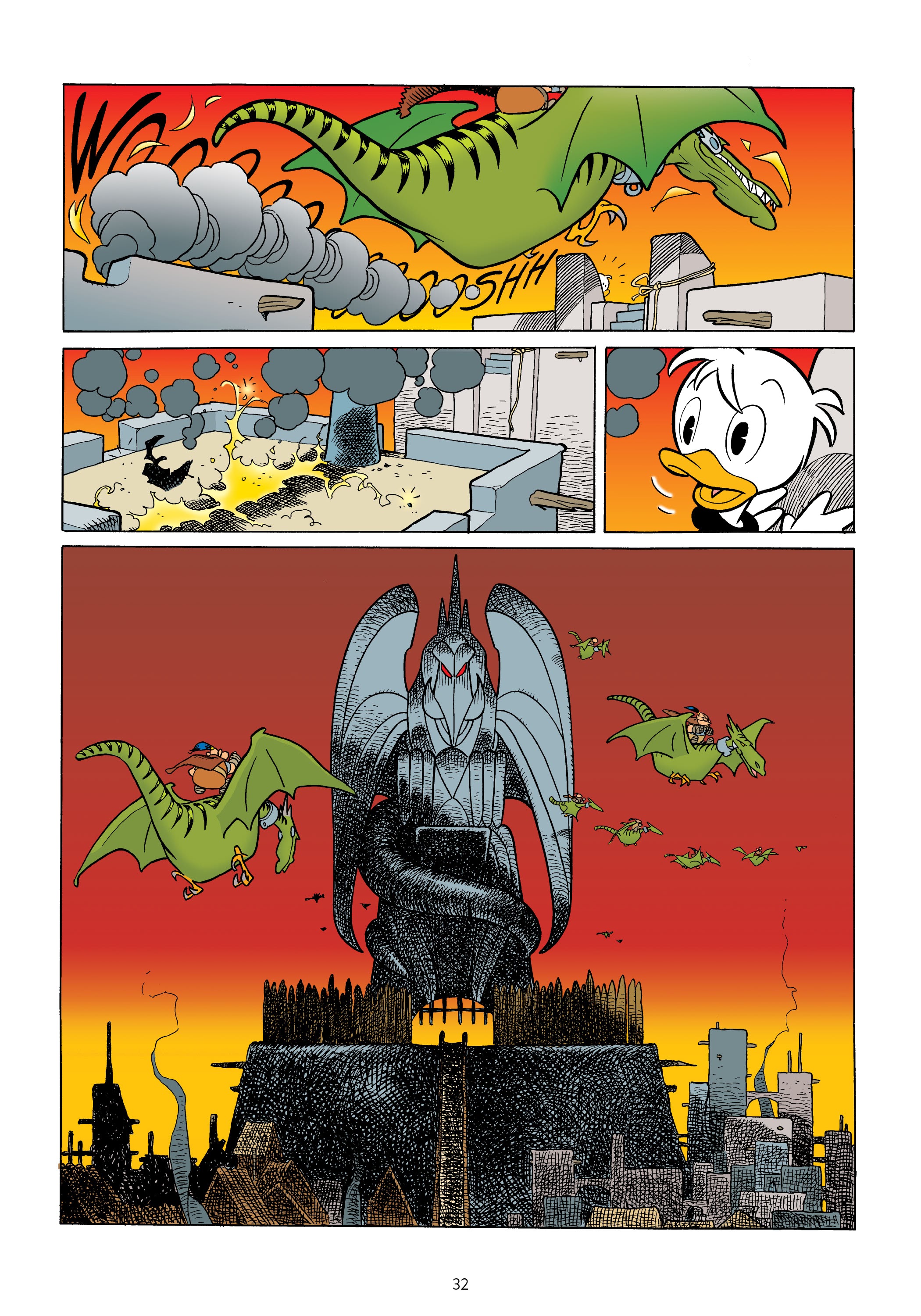 Read online Donald Duck and Uncle Scrooge: World of the Dragonlords comic -  Issue # TPB (Part 1) - 33