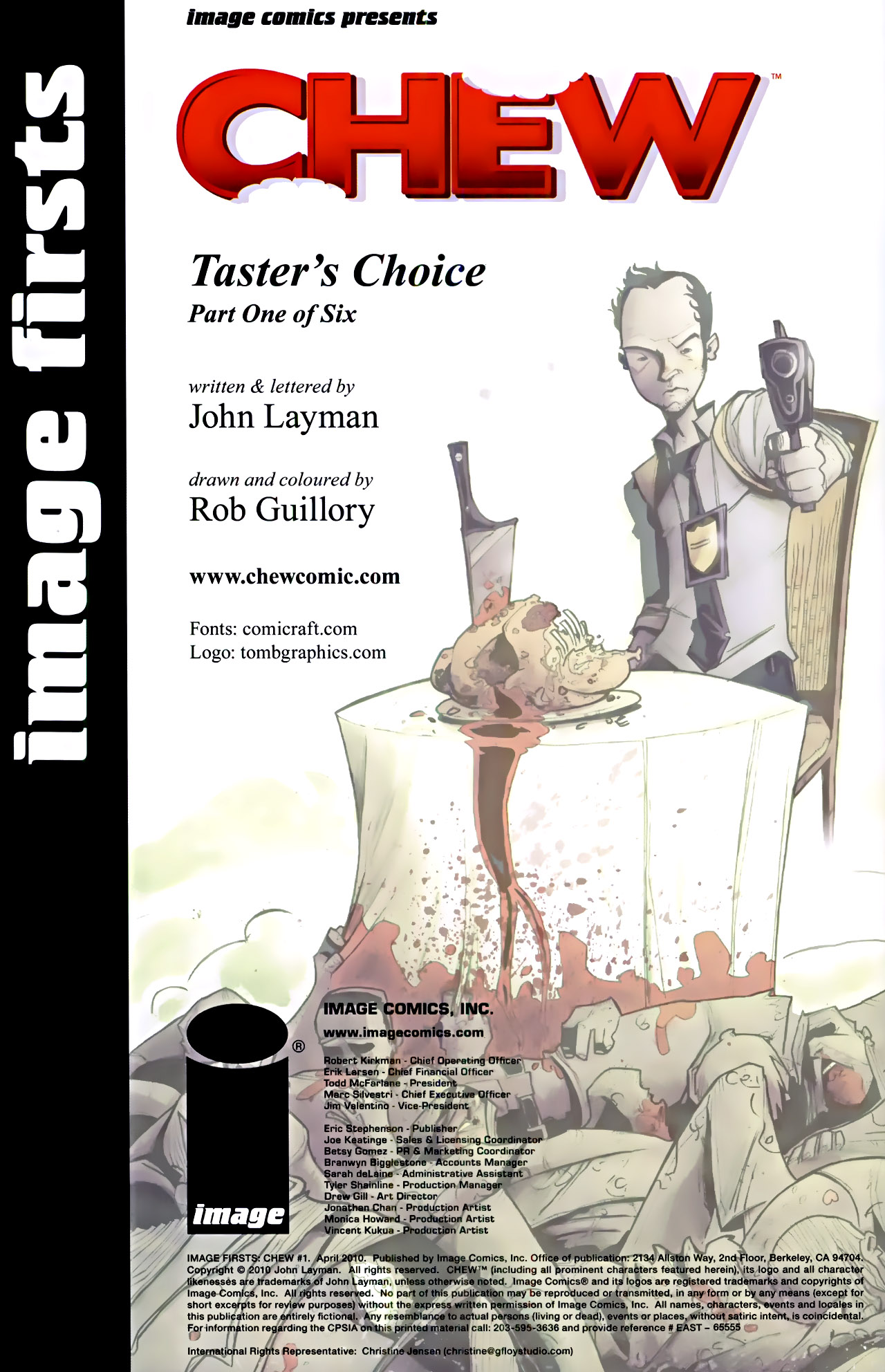 Read online Image Firsts: Chew comic -  Issue # Full - 2