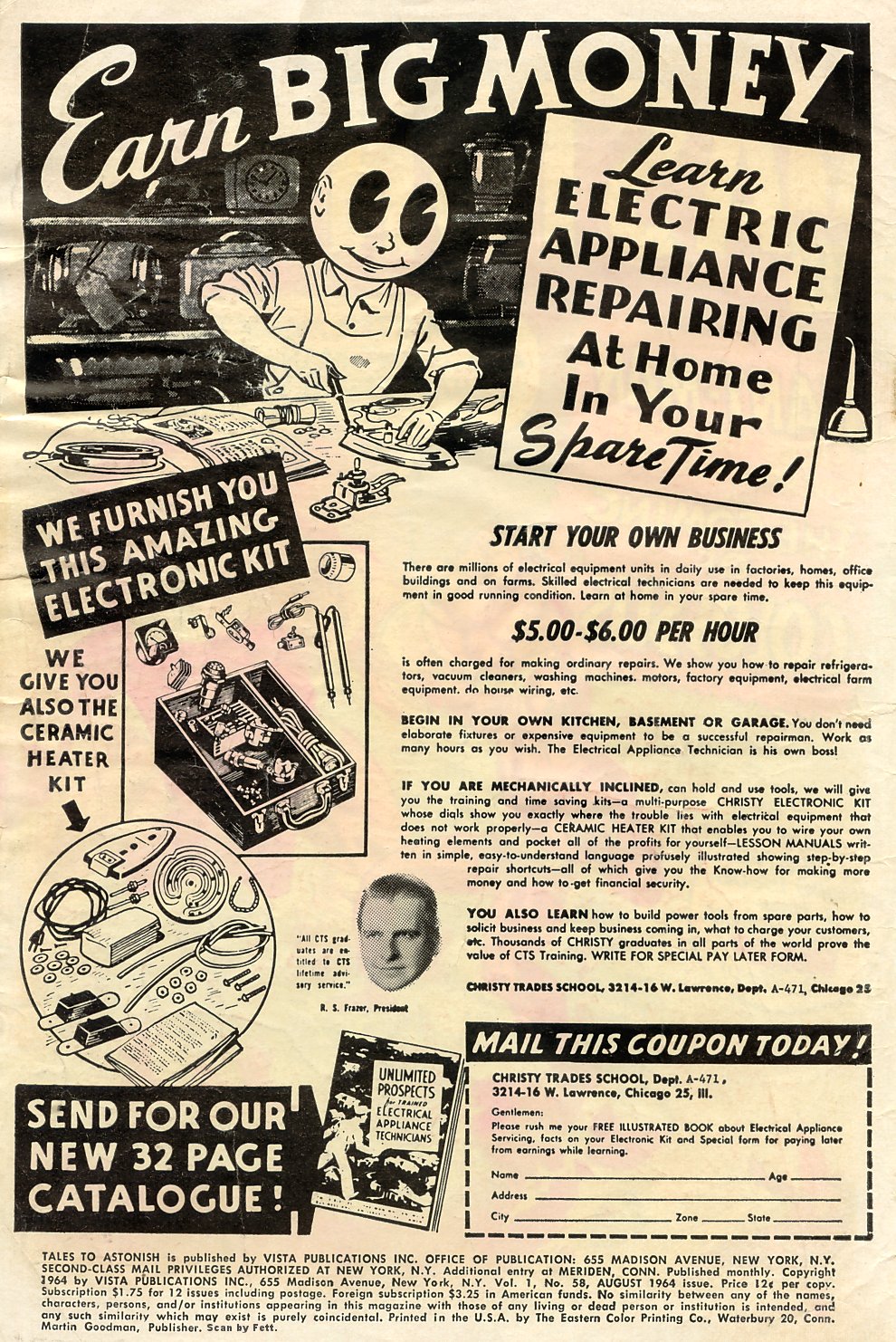 Read online Tales to Astonish (1959) comic -  Issue #58 - 2