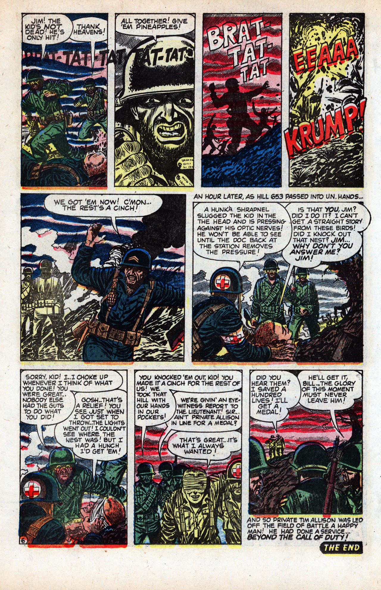Read online War Comics comic -  Issue #12 - 18