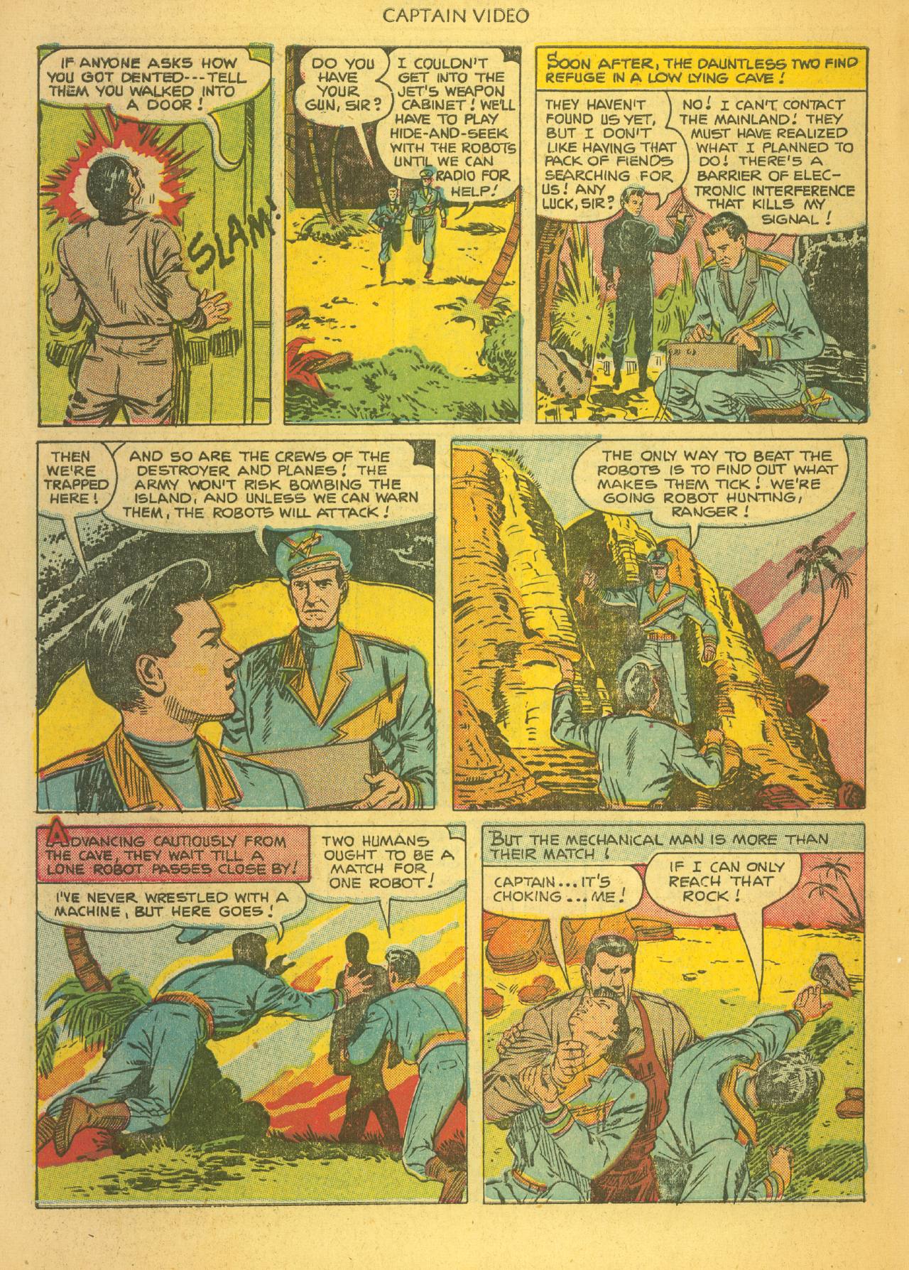 Read online Captain Video comic -  Issue # 006 (1951) 36pg c2c Fawcet (JVJ-Geo) - 30