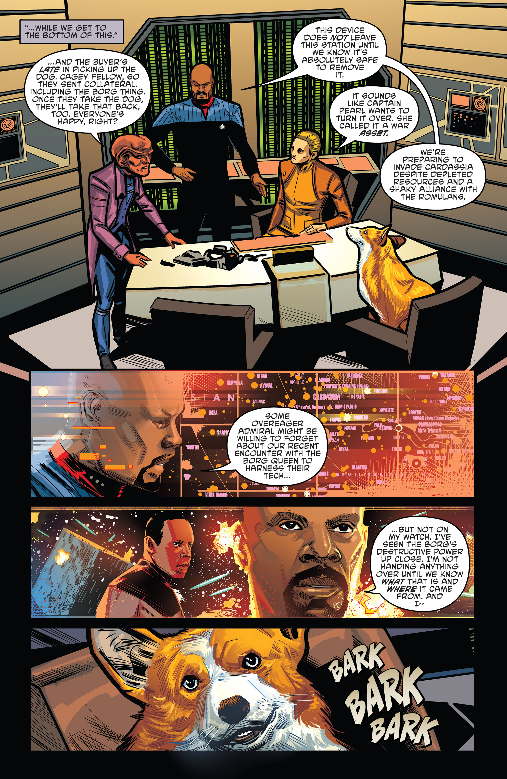 Read online Star Trek: Deep Space Nine - The Dog of War comic -  Issue #1 - 8