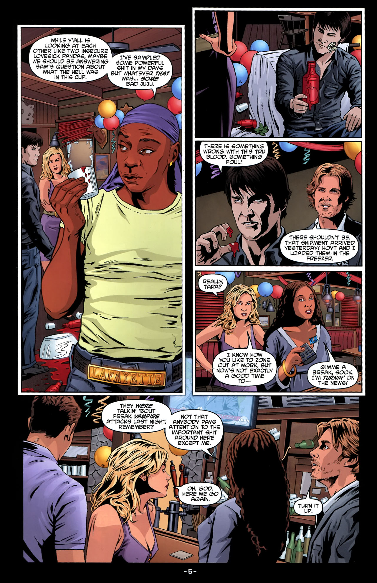 Read online True Blood: Tainted Love comic -  Issue #2 - 9