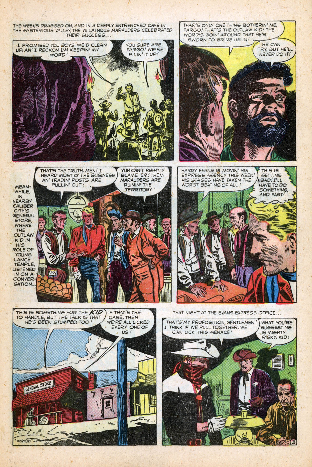Read online The Outlaw Kid (1954) comic -  Issue #6 - 29