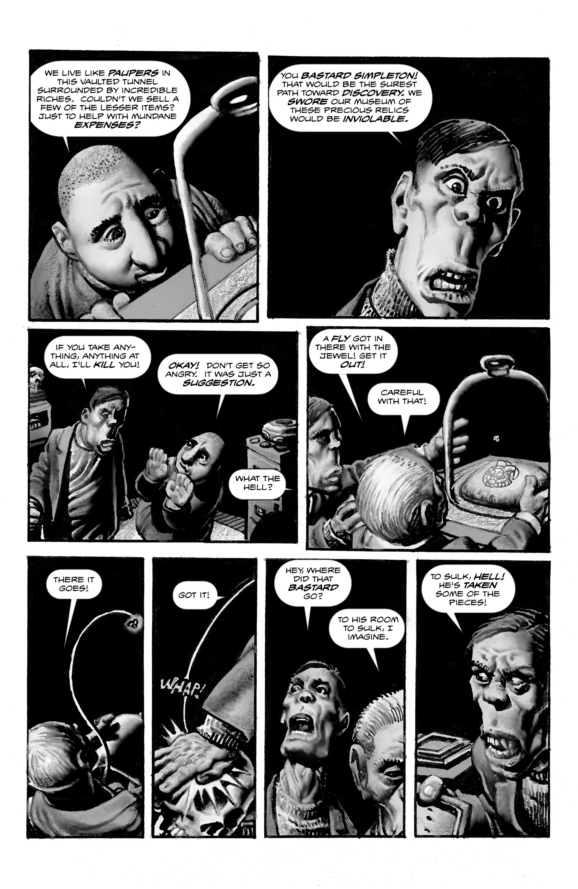 Read online Shadows on the Grave comic -  Issue #3 - 12