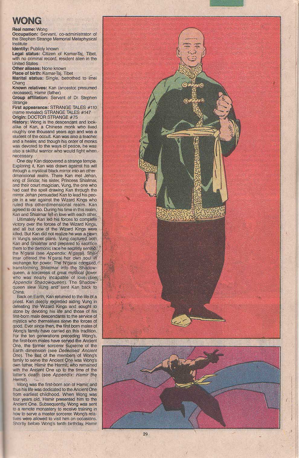 Read online The Official Handbook of the Marvel Universe: Update '89 comic -  Issue #8 - 58
