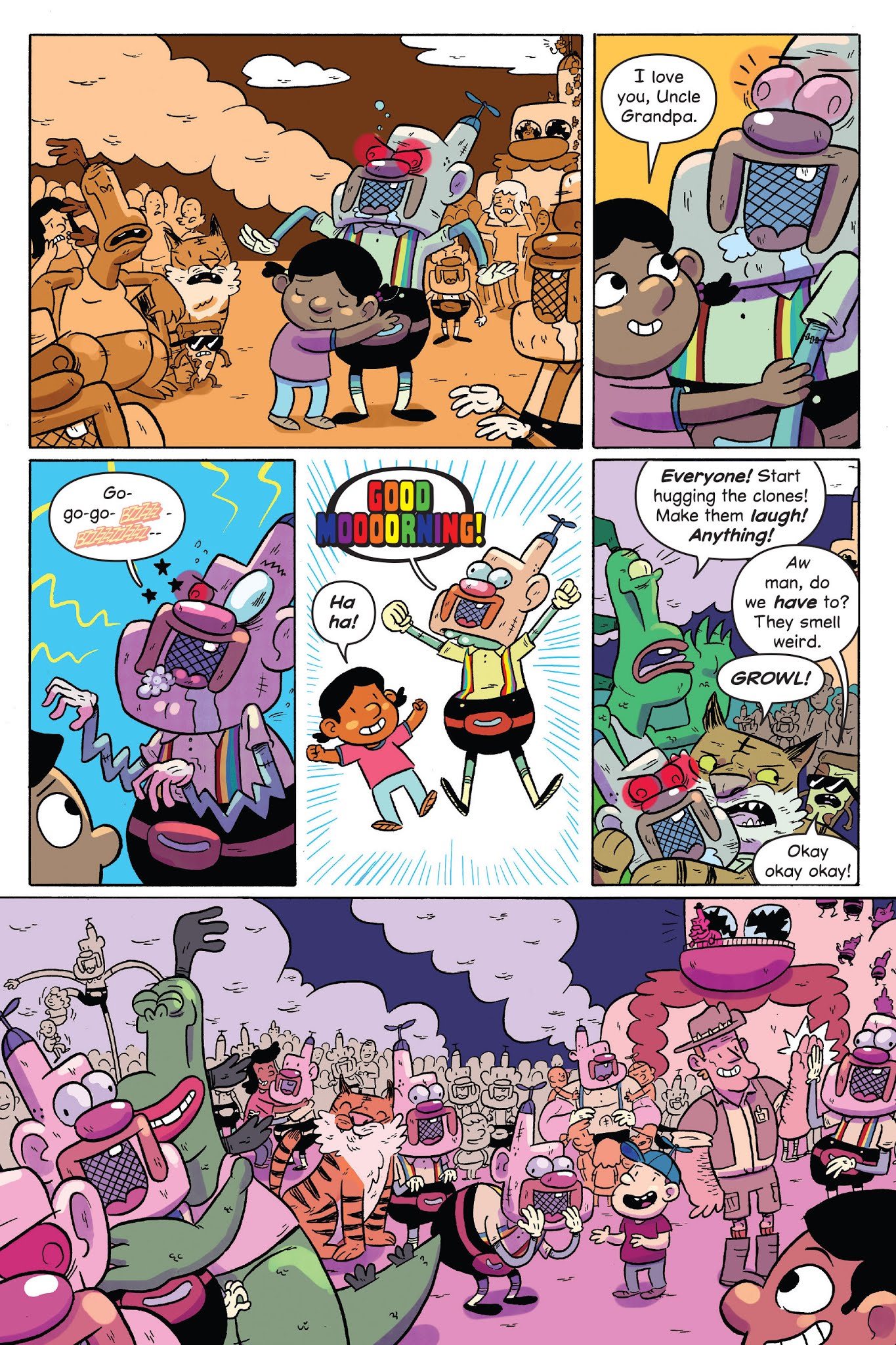 Read online Uncle Grandpa in Uncle Grandpaland comic -  Issue # TPB - 116