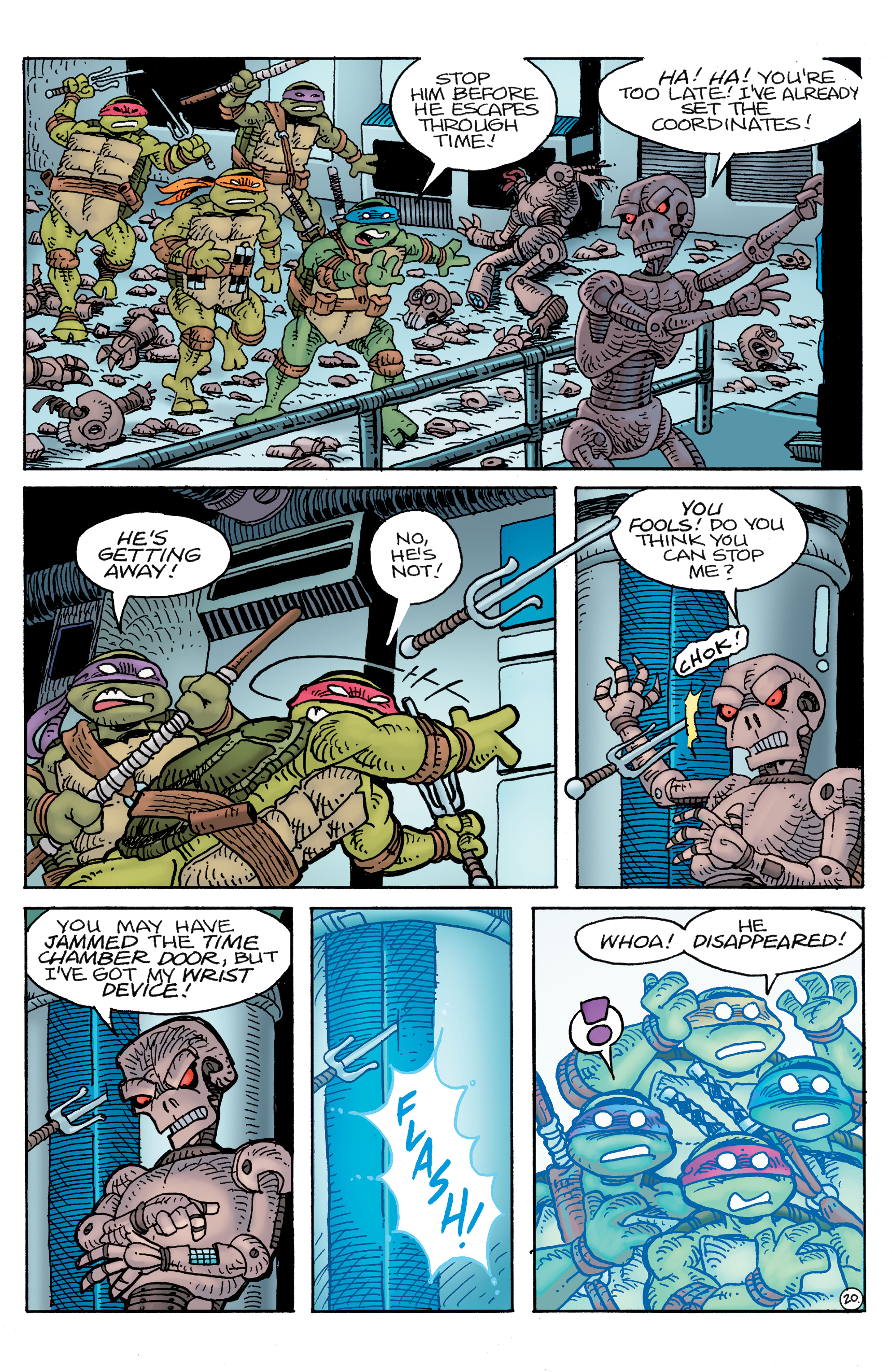 Read online Teenage Mutant Ninja Turtles/Usagi Yojimbo: WhereWhen comic -  Issue #1 - 21