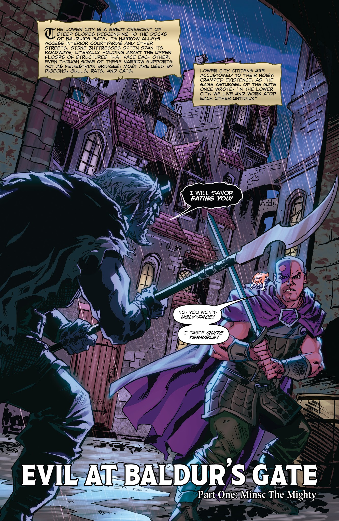 Read online Dungeons & Dragons: Evil At Baldur's Gate comic -  Issue #1 - 3